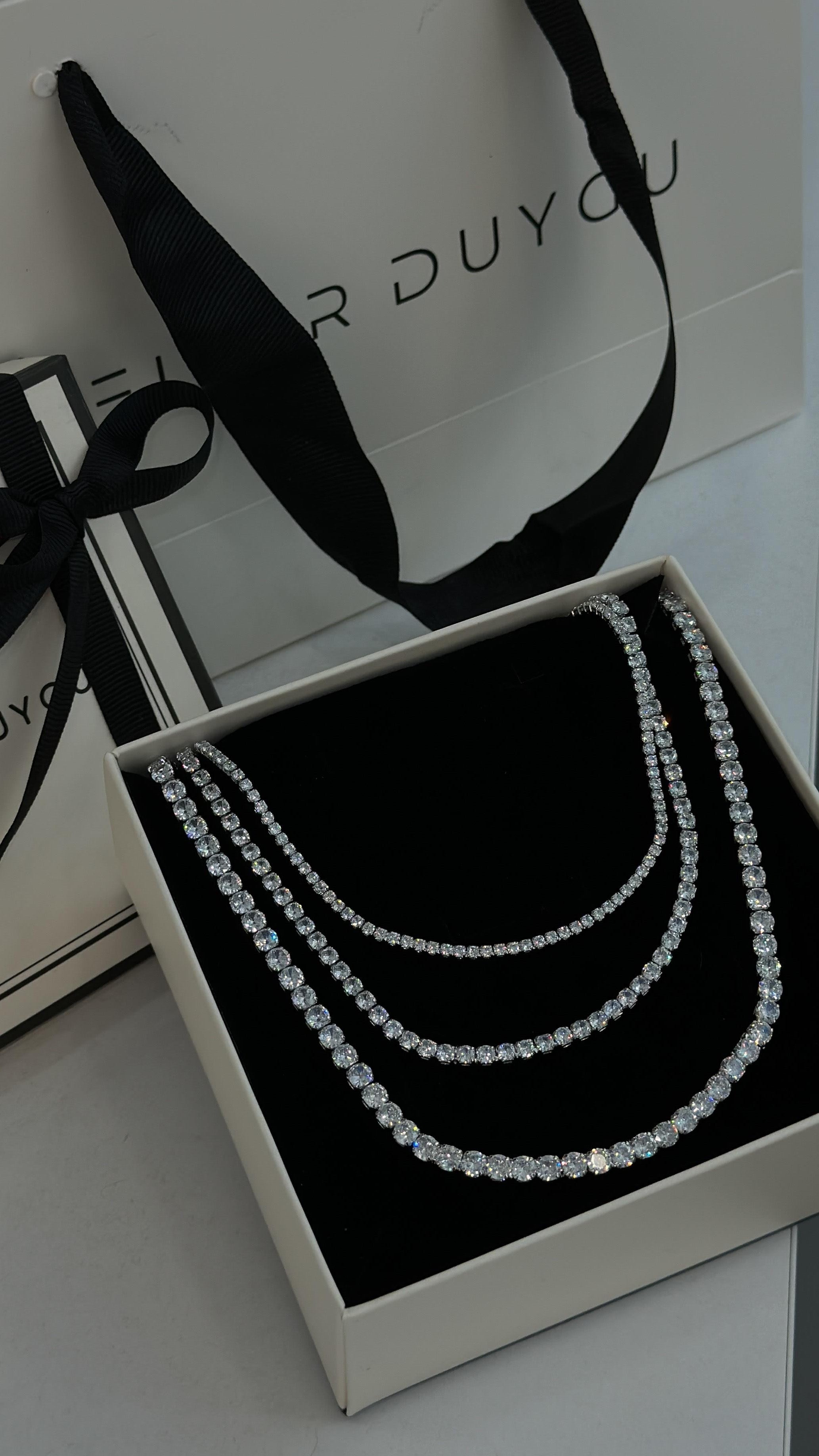 3MM | Tennis Necklace