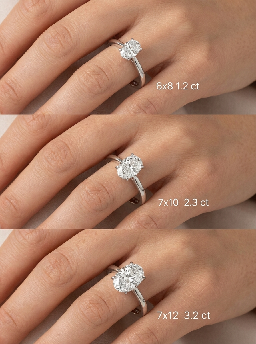 3.2CT | Oval Cut Ring