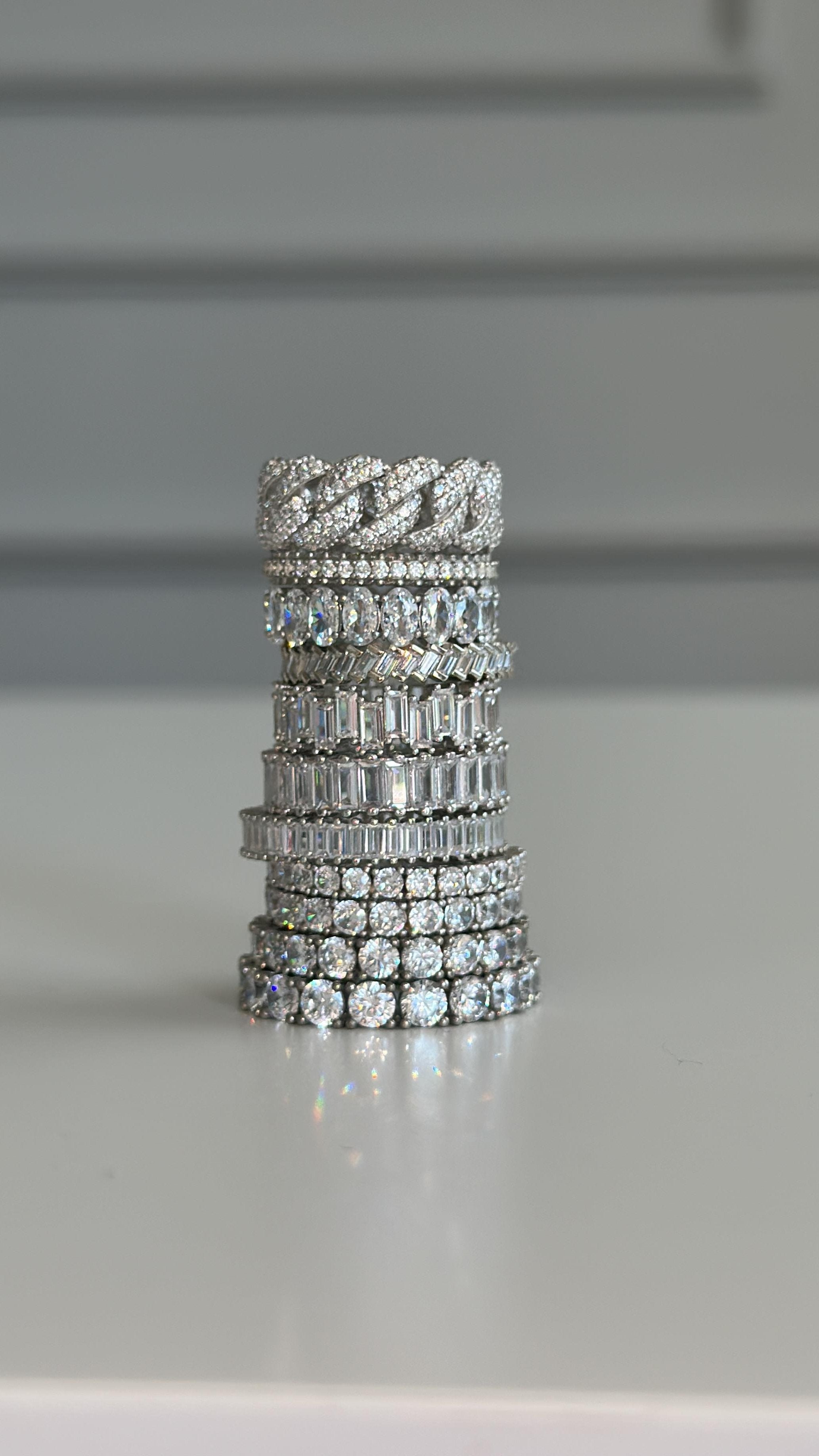 2.5MM 0.06 CT Full Eternity Ring