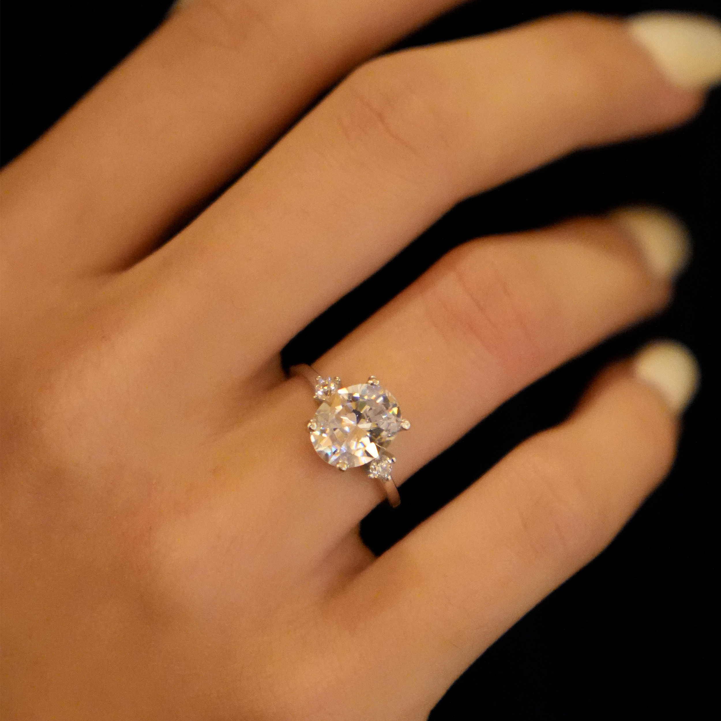 3 CT | Oval Cut Ring