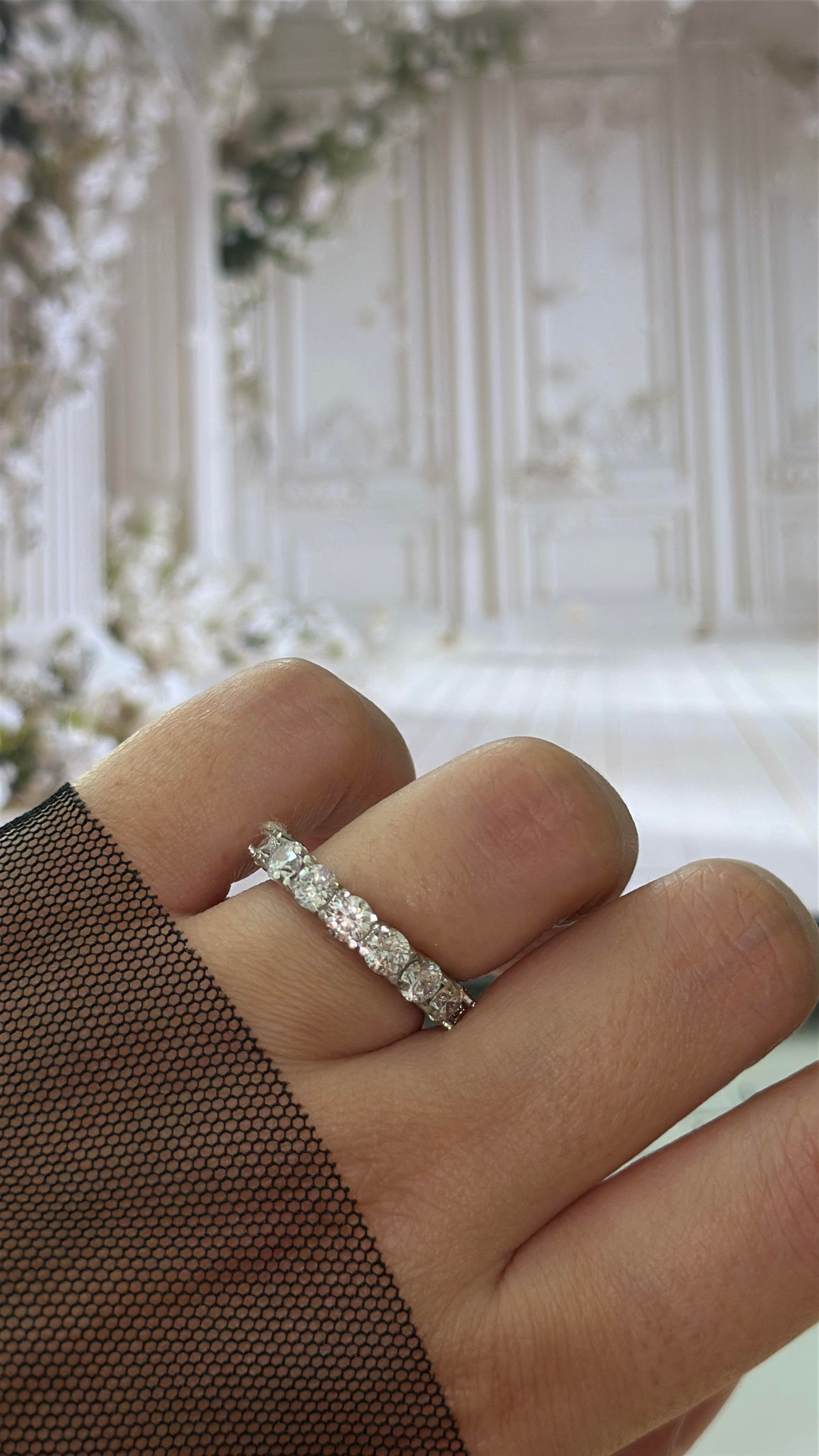 4MM 0.25 CT Full Eternity Ring