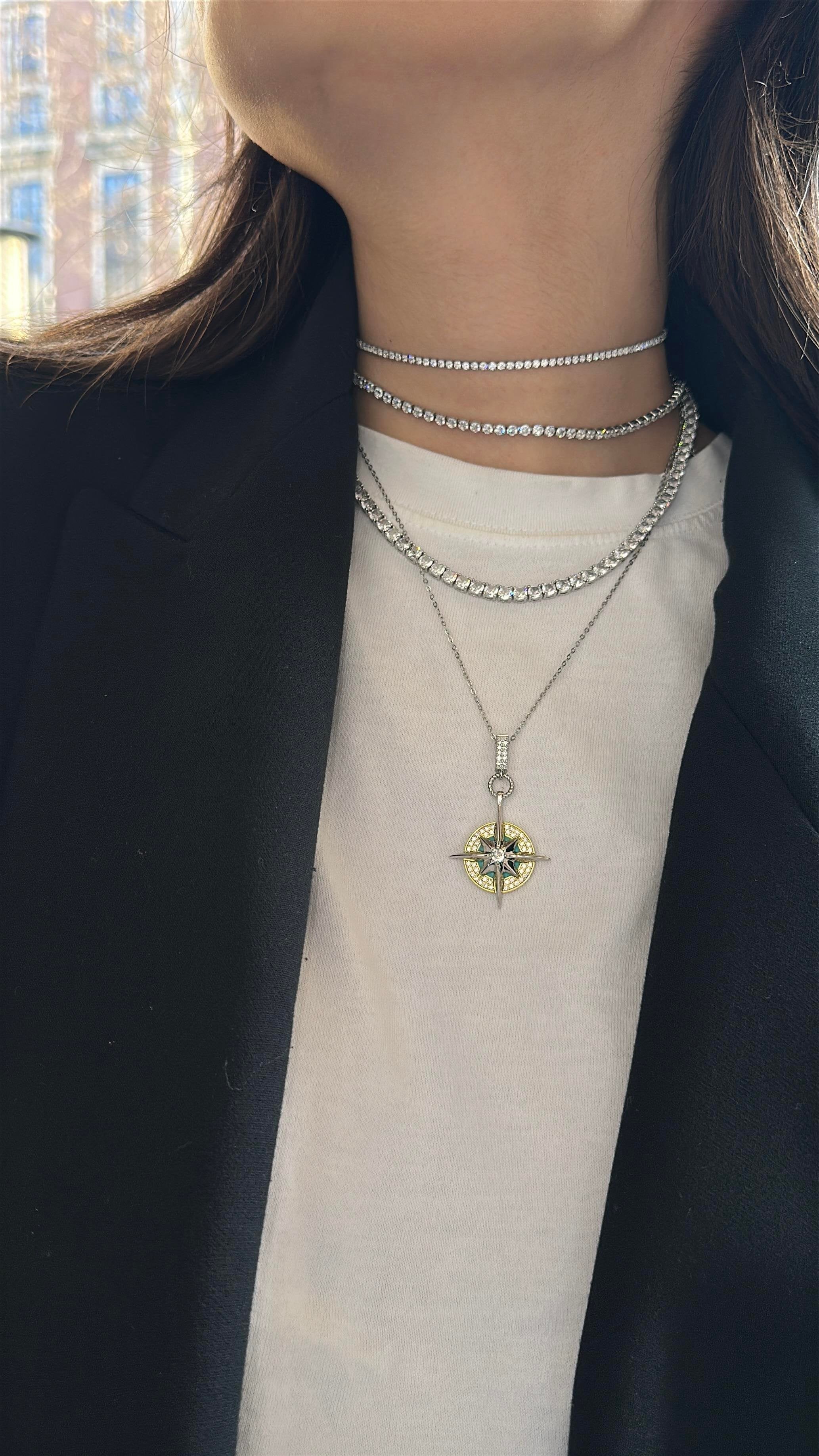 4MM | Cast Tennis Necklace