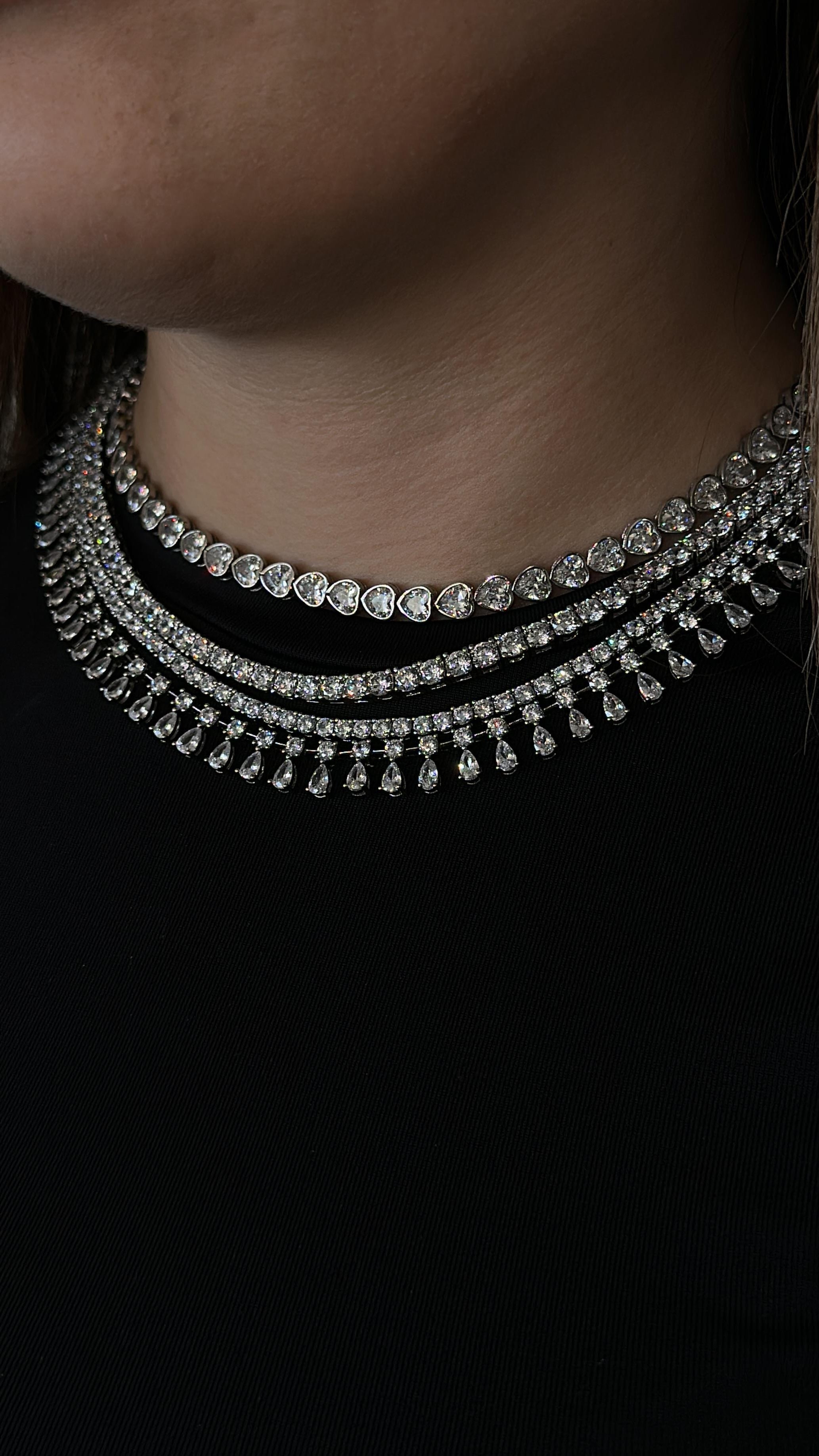 3MM | Cast Tennis Necklace