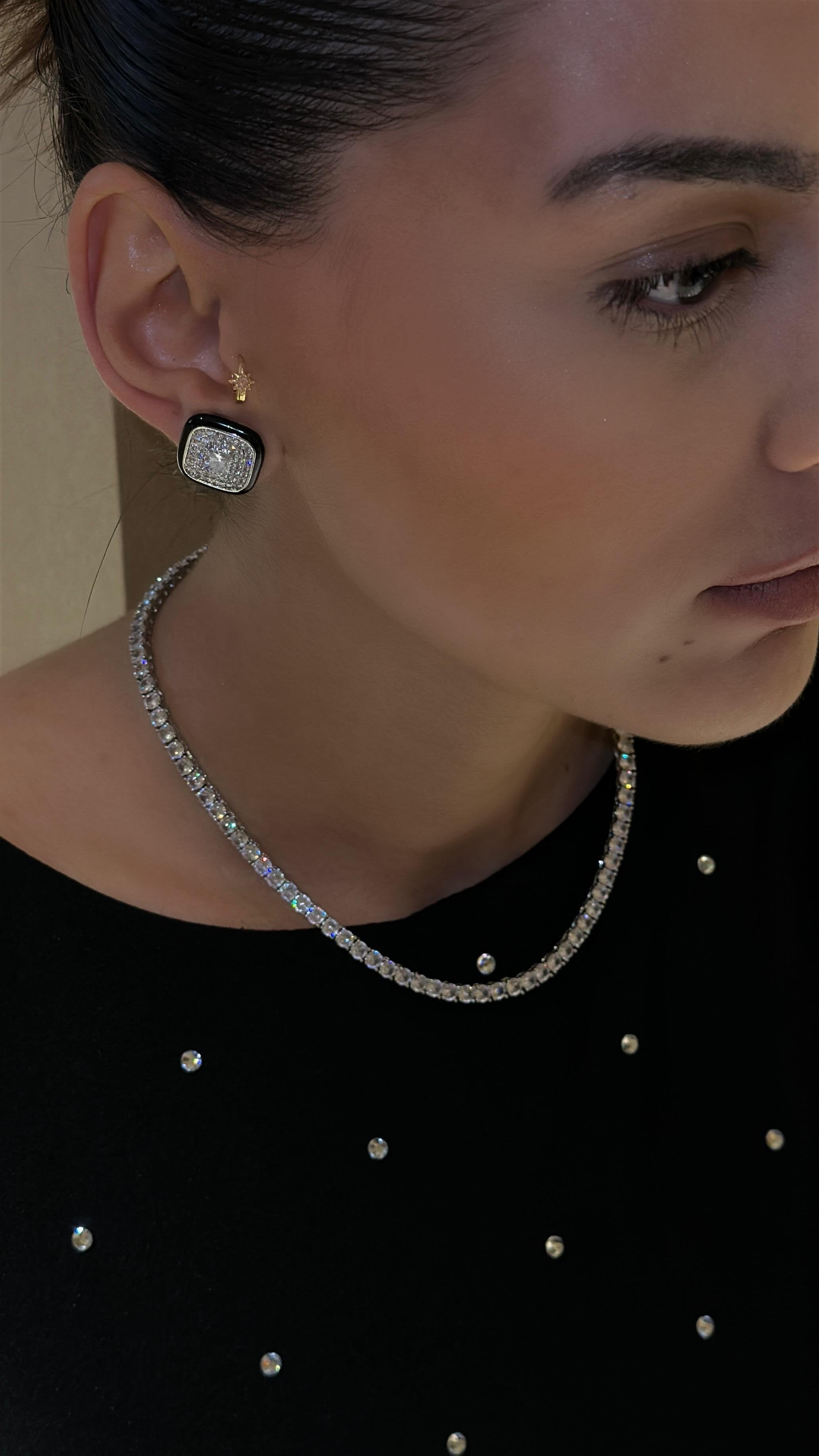 4MM | Cast Tennis Necklace