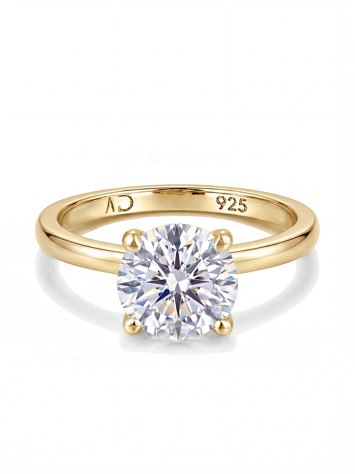 2.0CT | 4 Prong Solitaire Ring