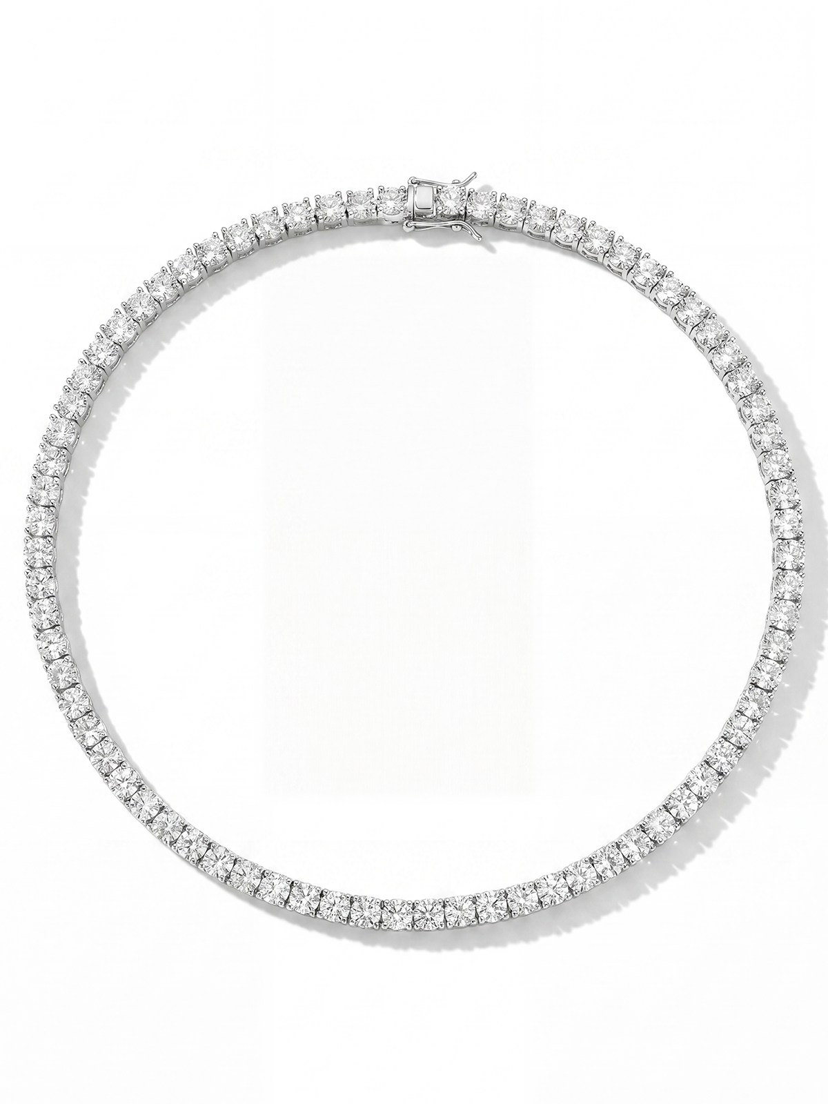 4MM | Cast Tennis Necklace