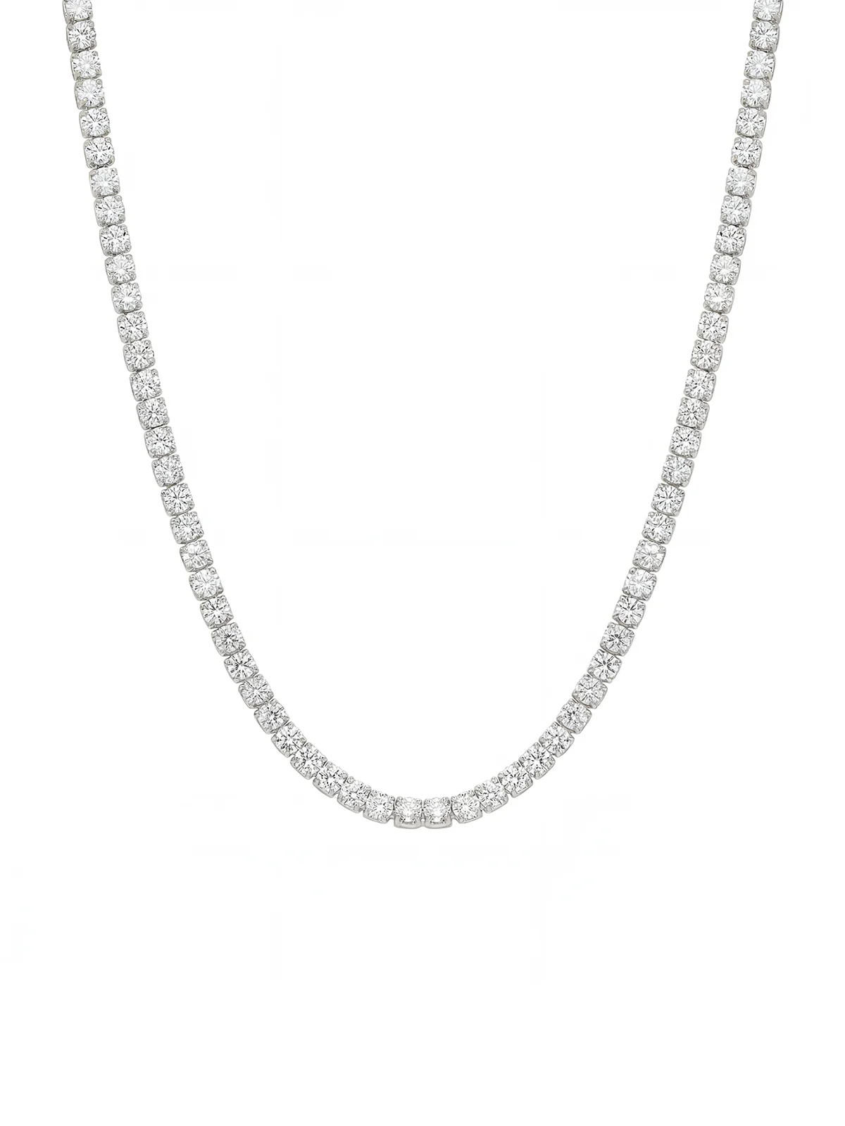 2MM | Choker Tennis Necklace