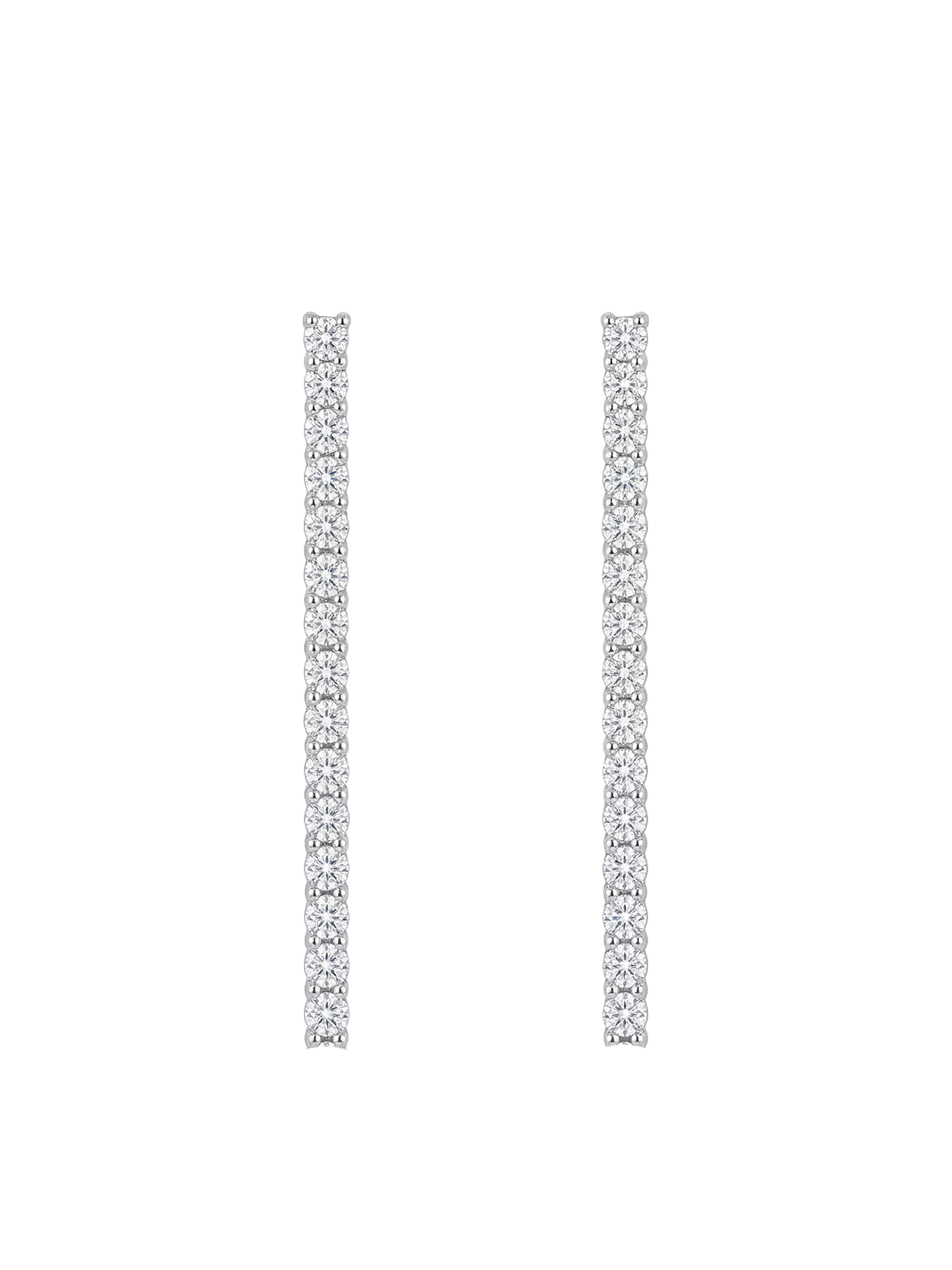 2MM | Cast Tennis Earrings