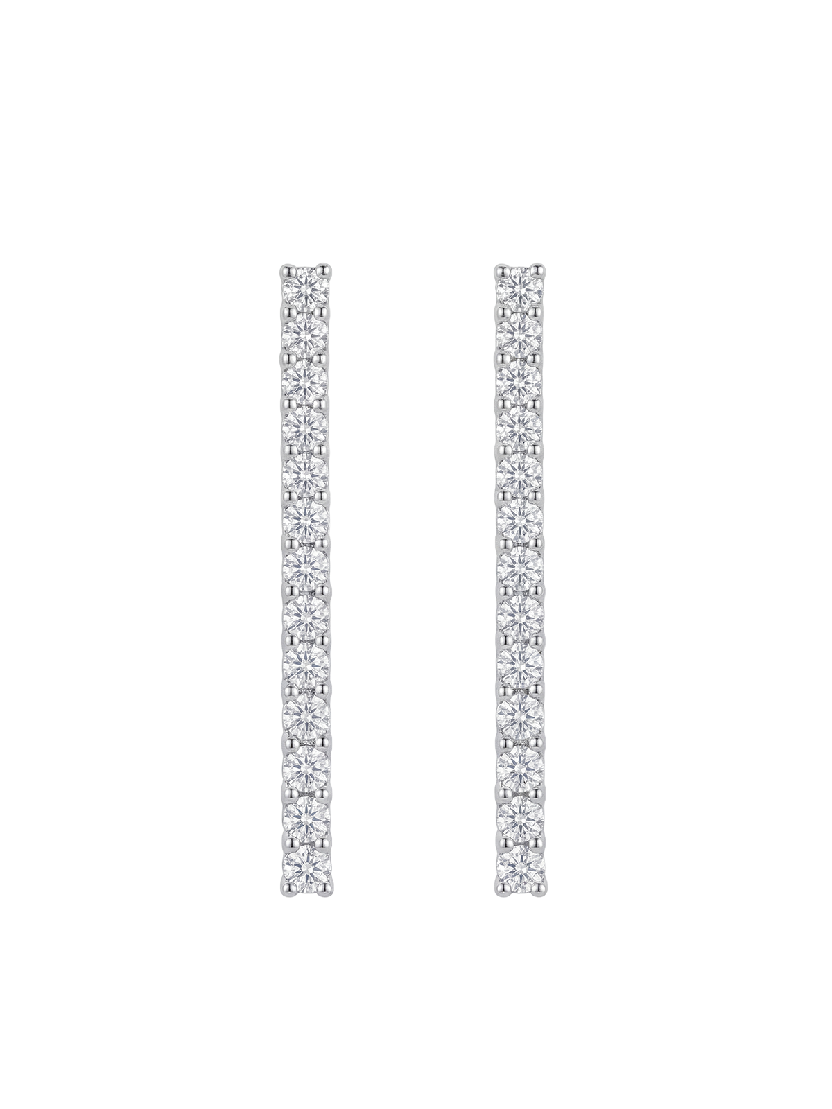3MM | Cast Tennis Earrings