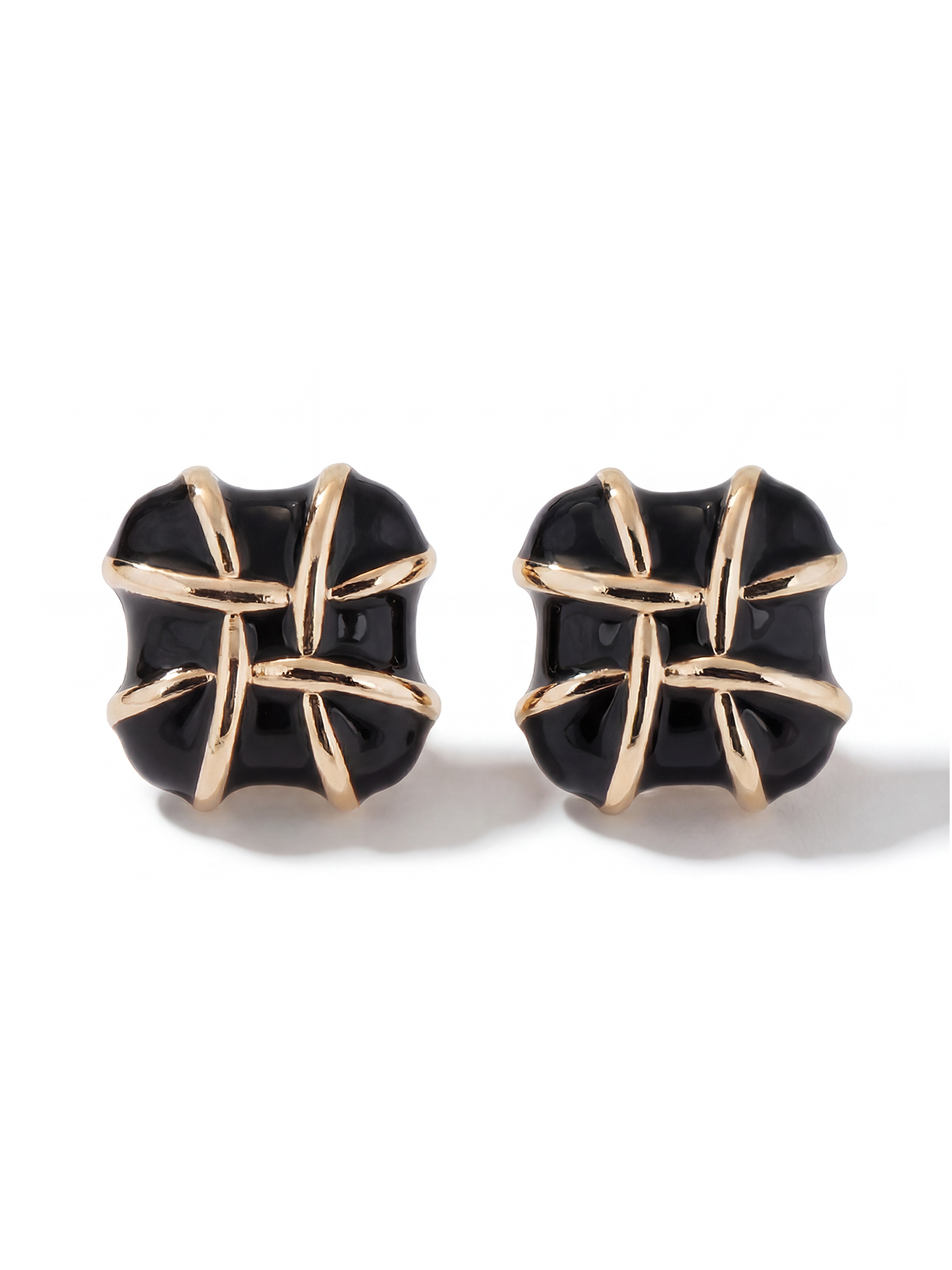 Riviera Black Earrings