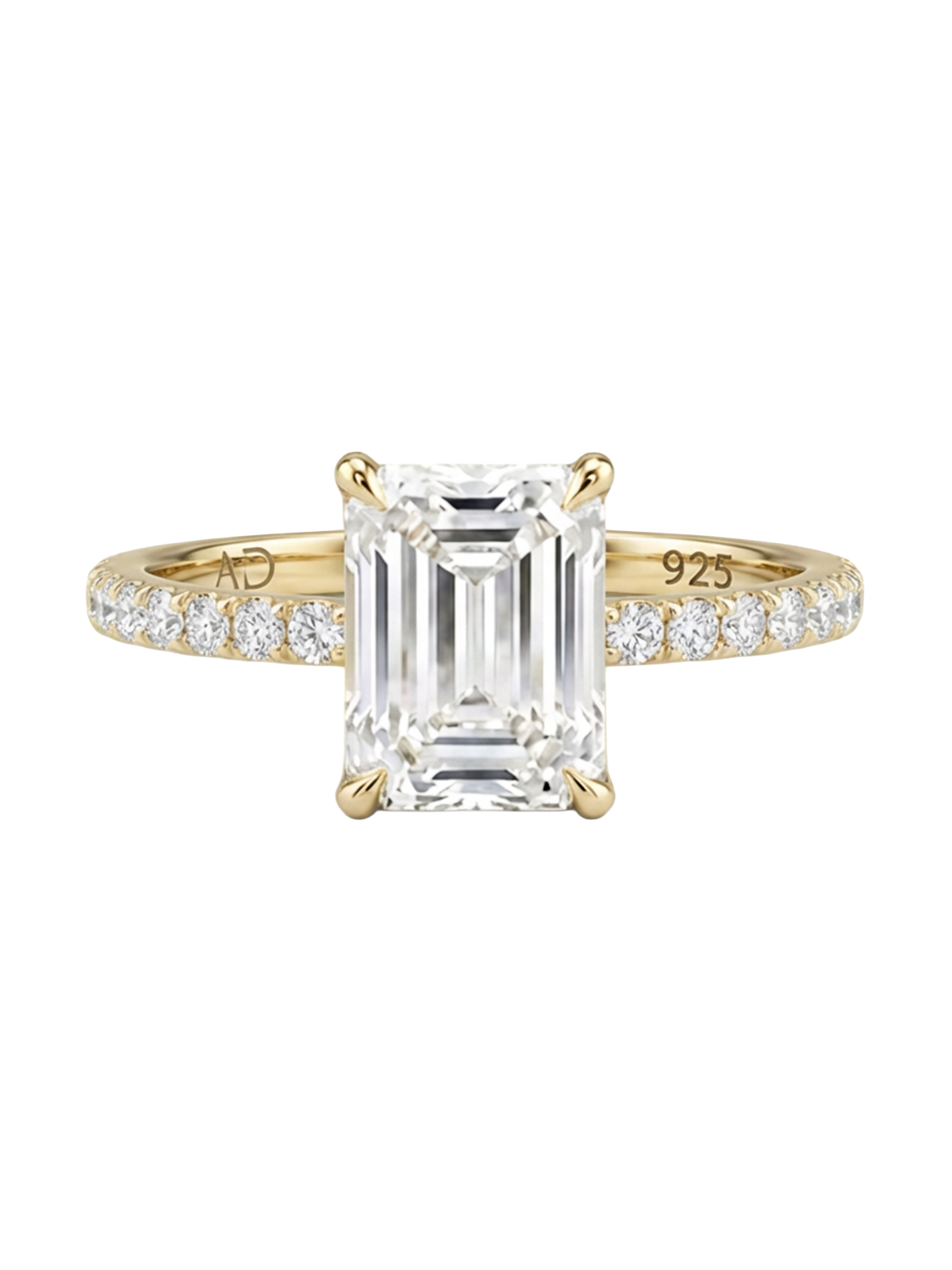 1.6CT | Emerald Cut Eternity Ring