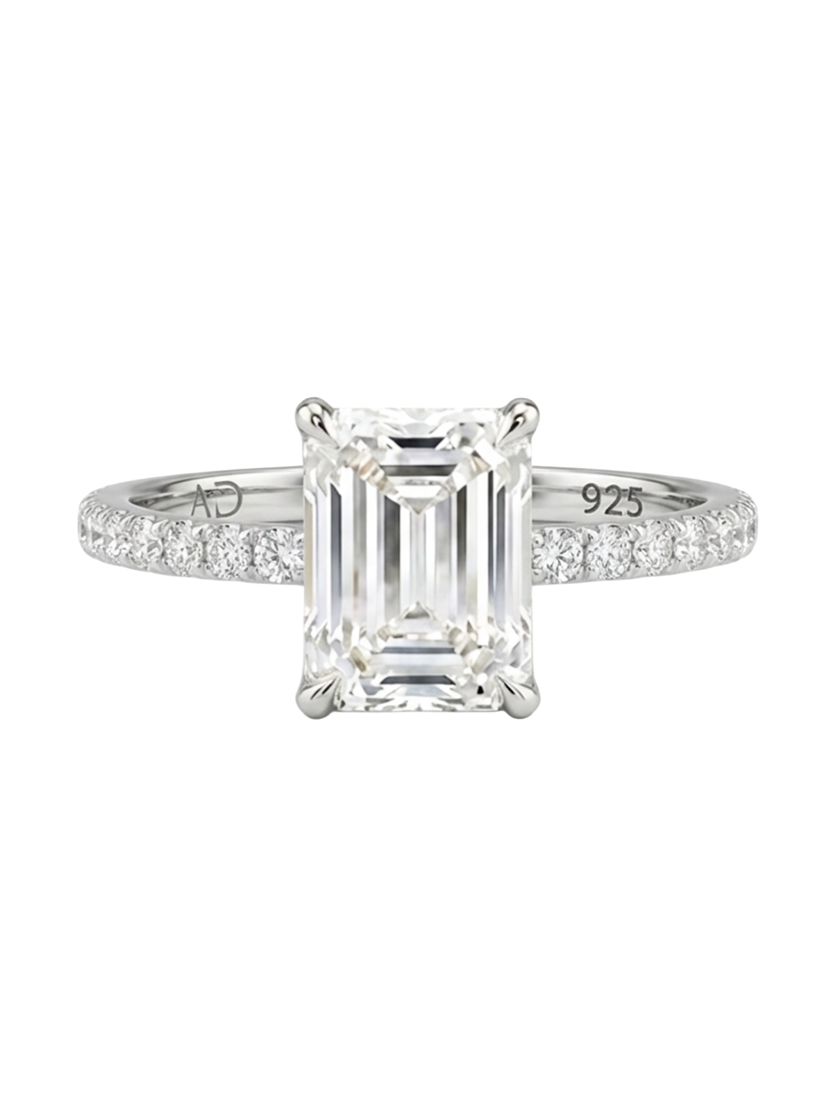 1.6CT | Emerald Cut Eternity Ring