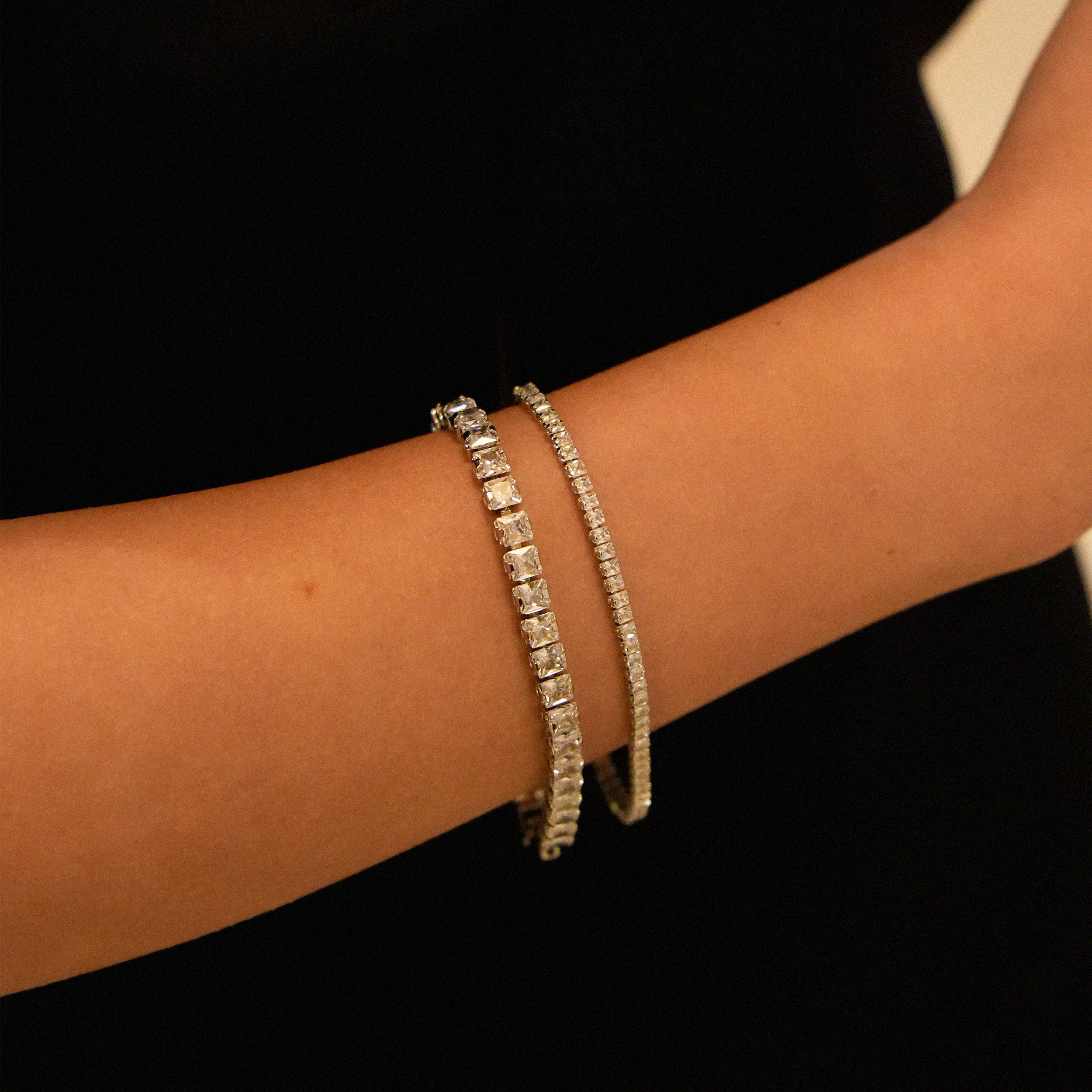4MM | Princess Cut Tennis Bracelet