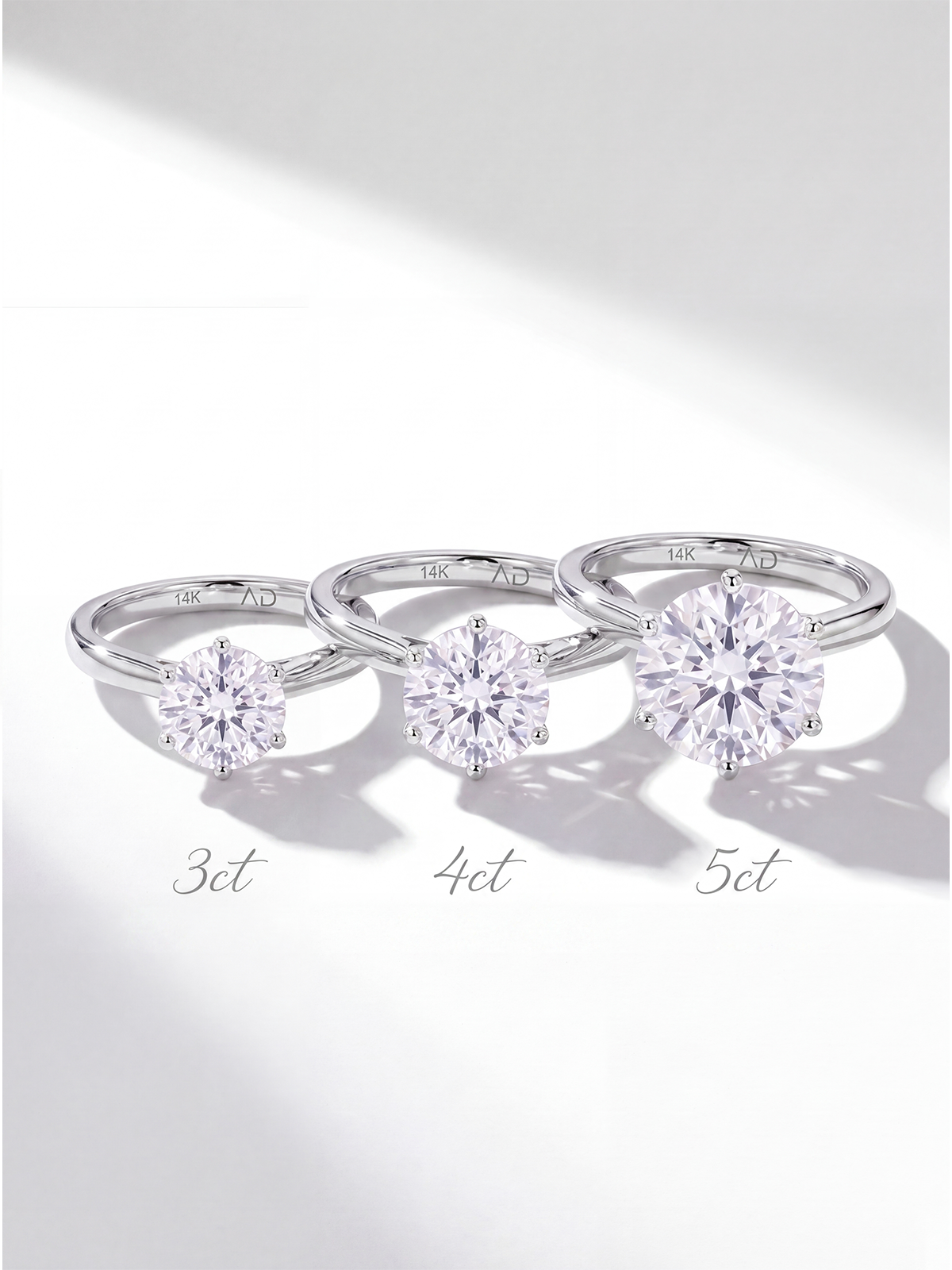 6 Prong Solitaire Ring