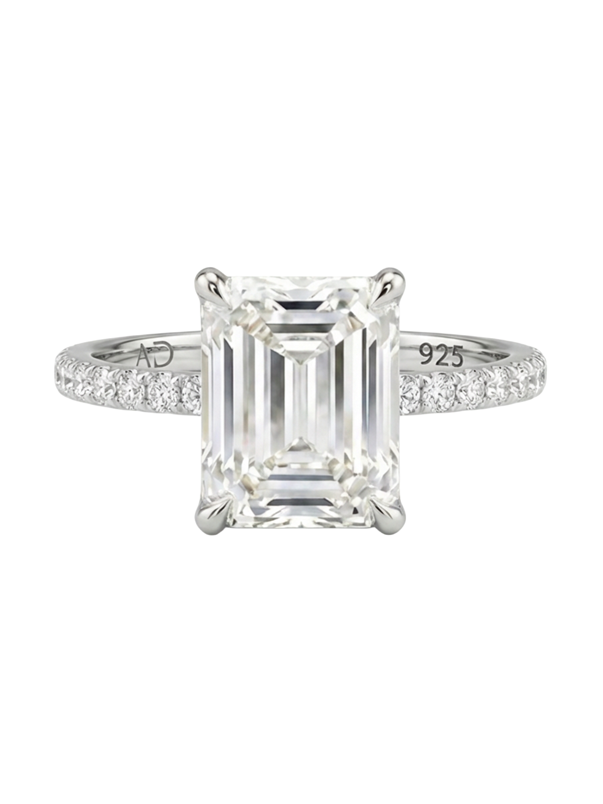 2.5CT | Emerald Cut Eternity Ring