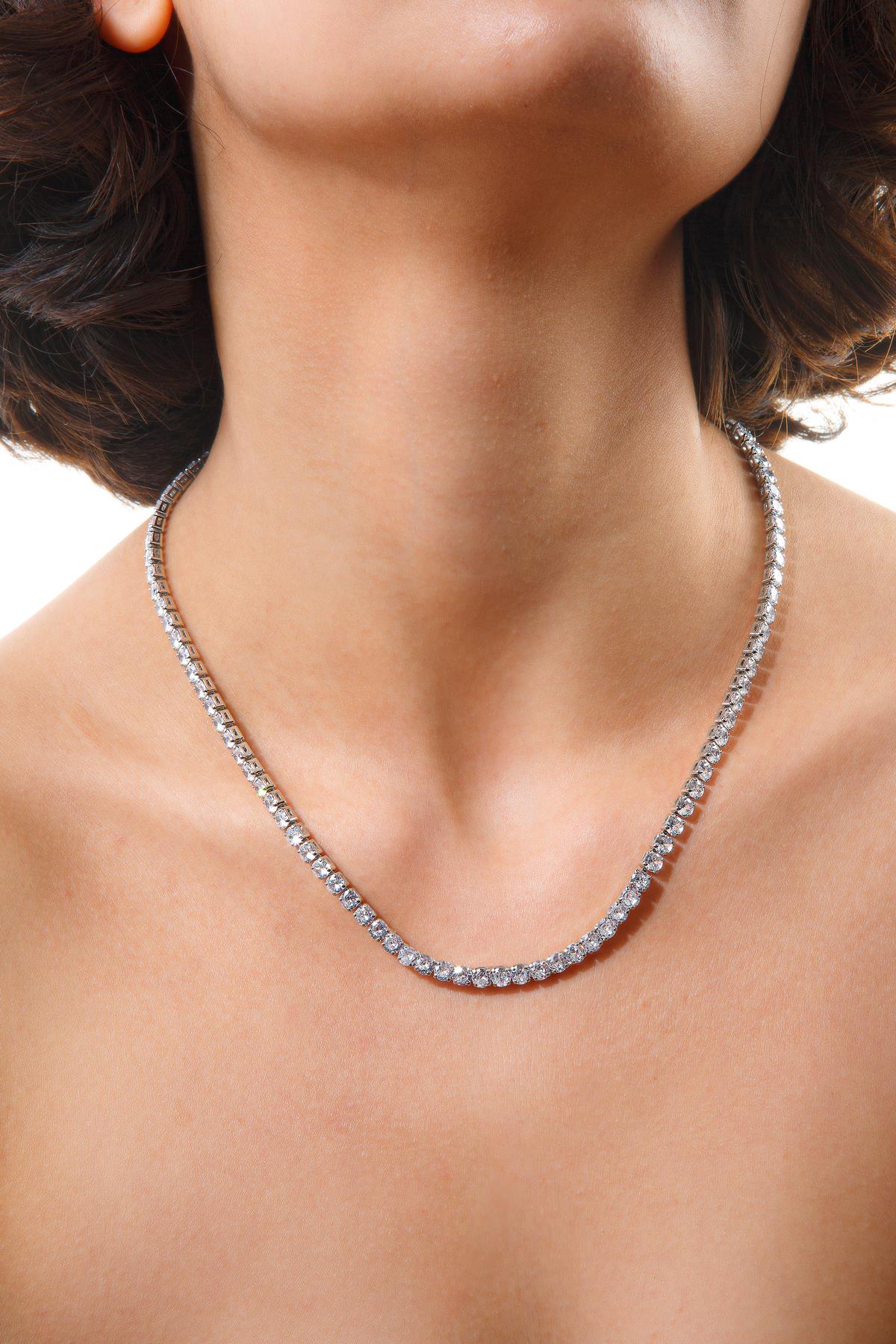 4MM | Tennis Necklace