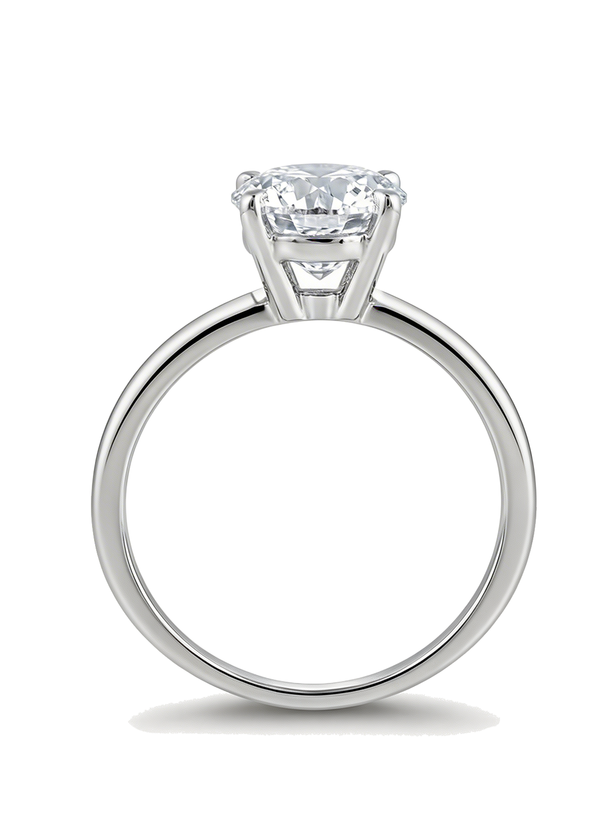 3.0CT | 4 Prong Solitaire Ring
