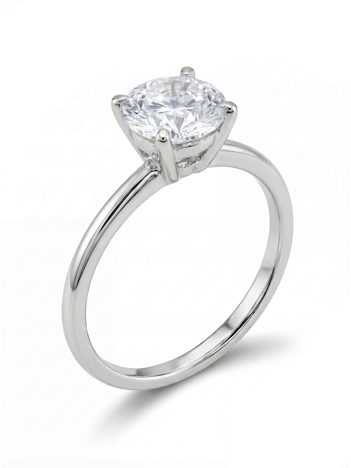 3.0CT | 4 Prong Solitaire Ring