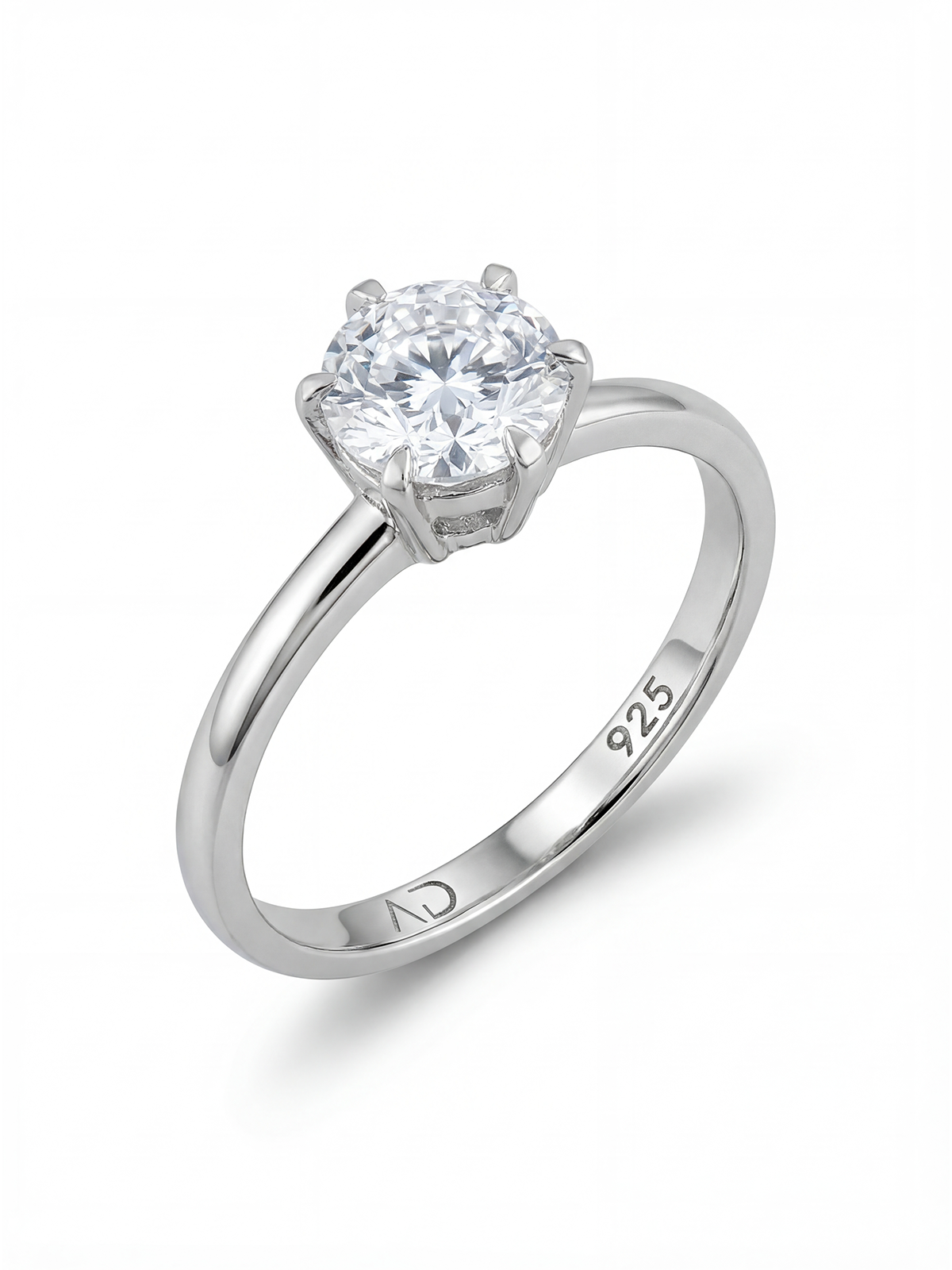 2.0CT | 6 Prong Solitaire Ring