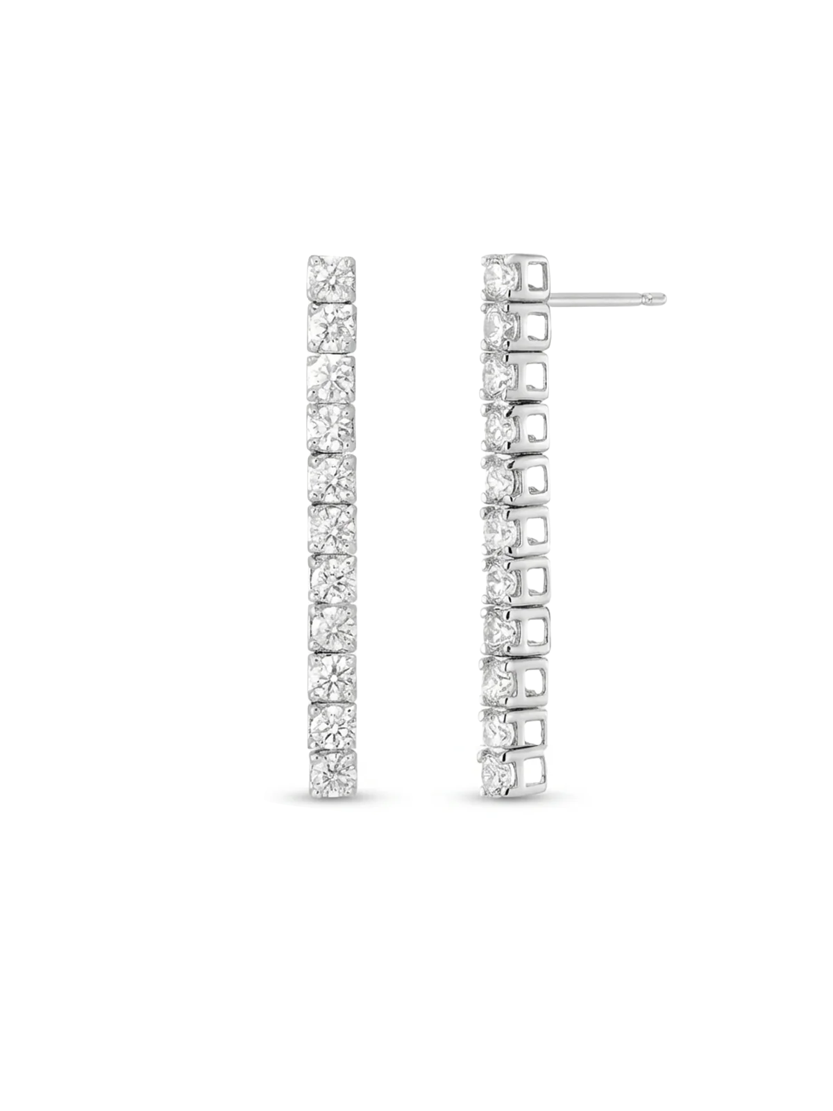 3MM | Cast Tennis Earring