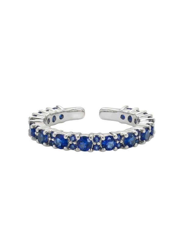 2.5MM | Dark Blue Full Eternity Ring
