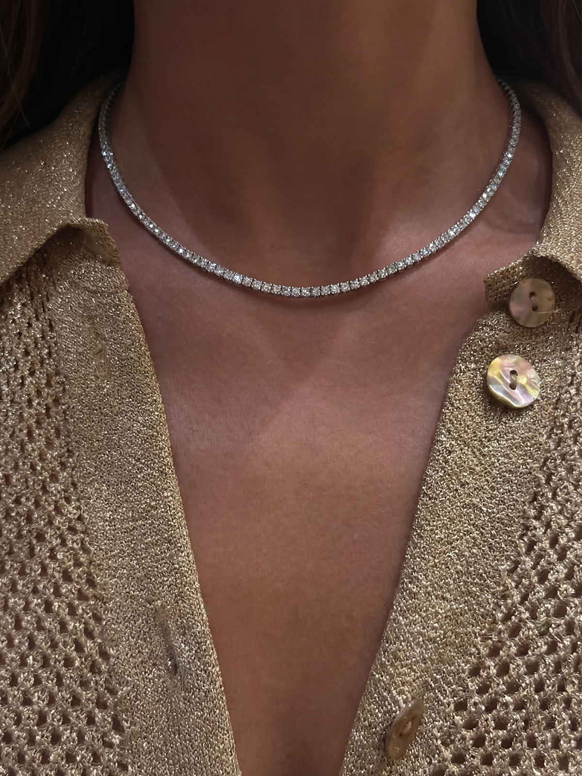2MM | Cast Tennis Necklace