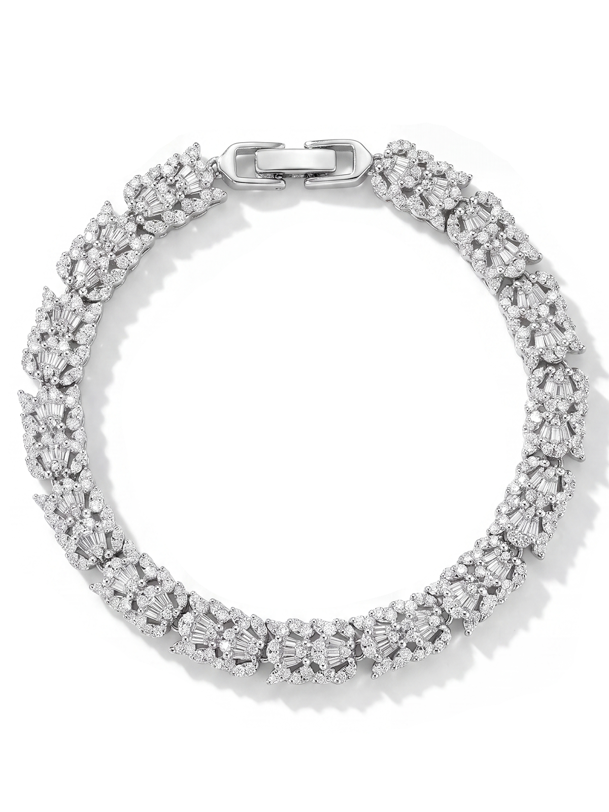 Delphine Cast Tennis Bracelet