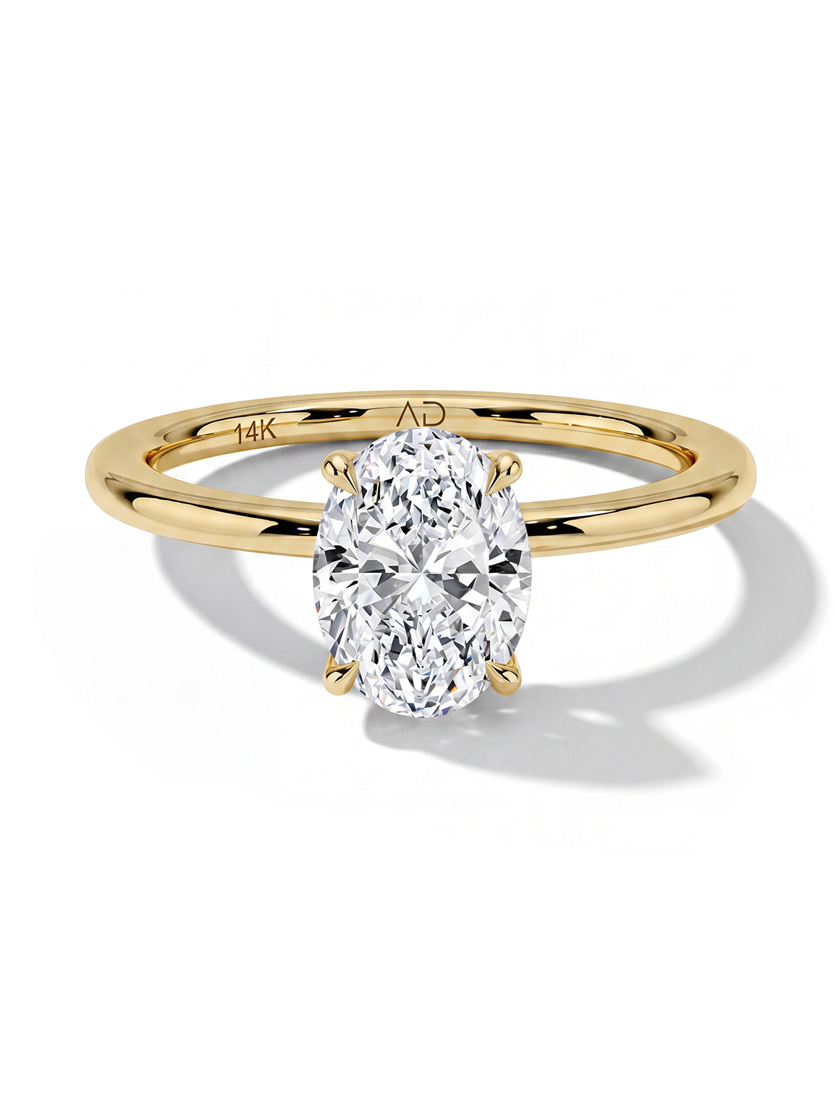 Oval Cut Solitaire Ring