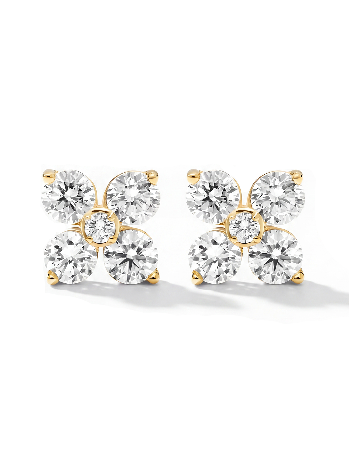 1.8CT Solitaire Earrings