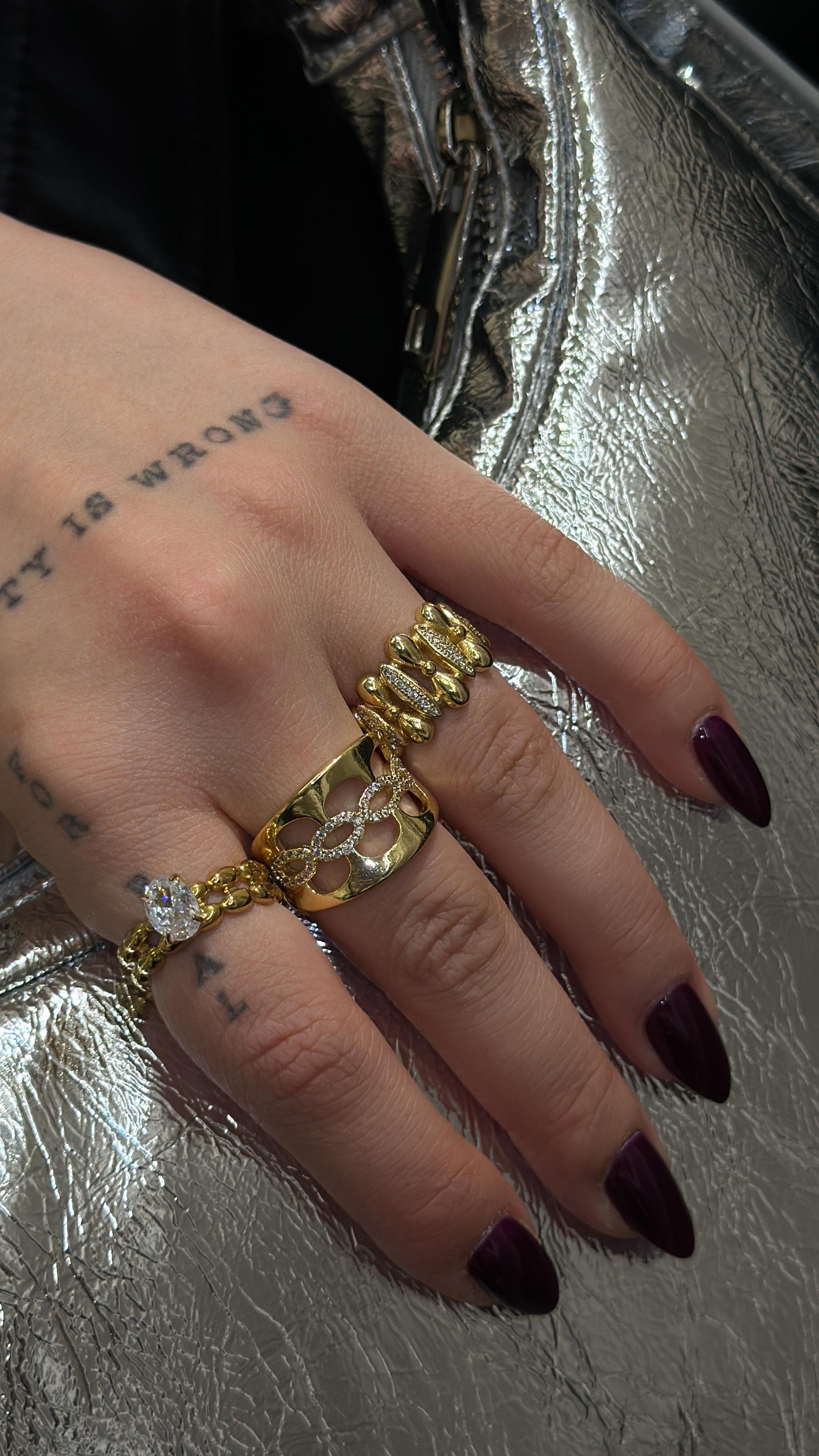 Juno Yüzük  Atelier Duygu.