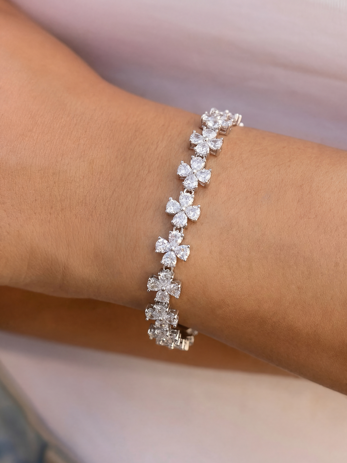 Alora Tennis Bracelet