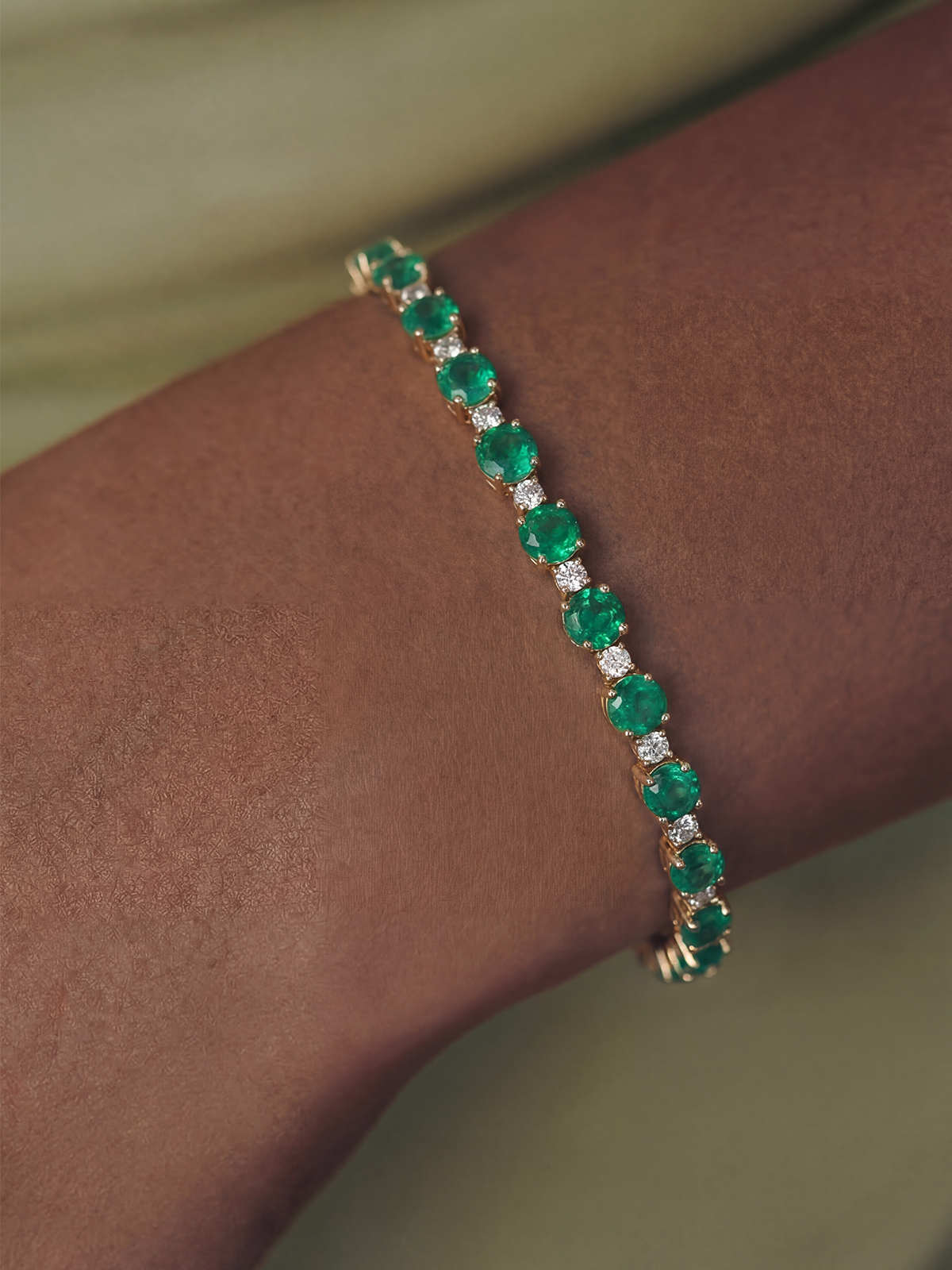 Aurel Cast Tennis Bracelet