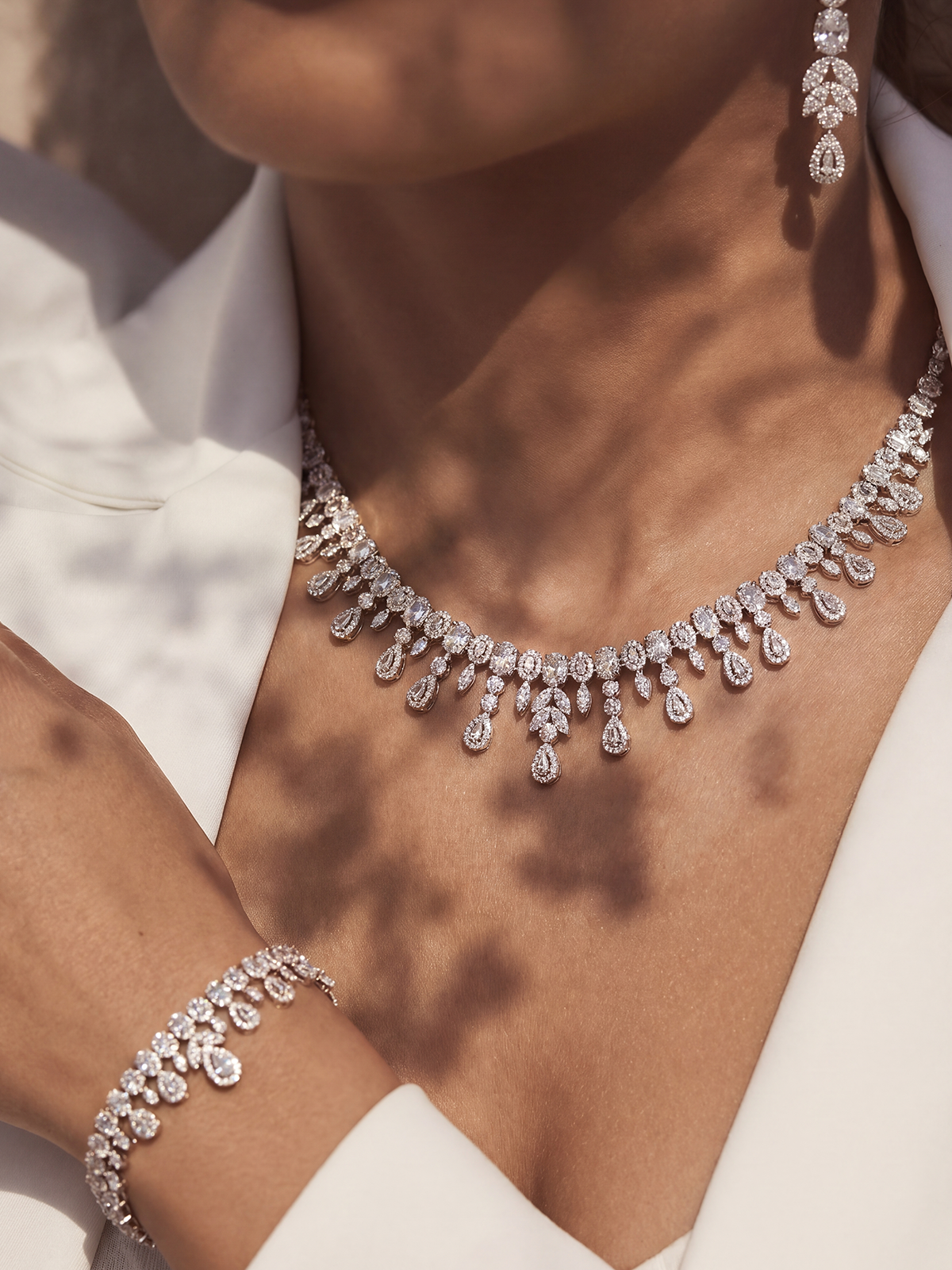 Aurelia Necklace Bracelet Earrings Ring Set