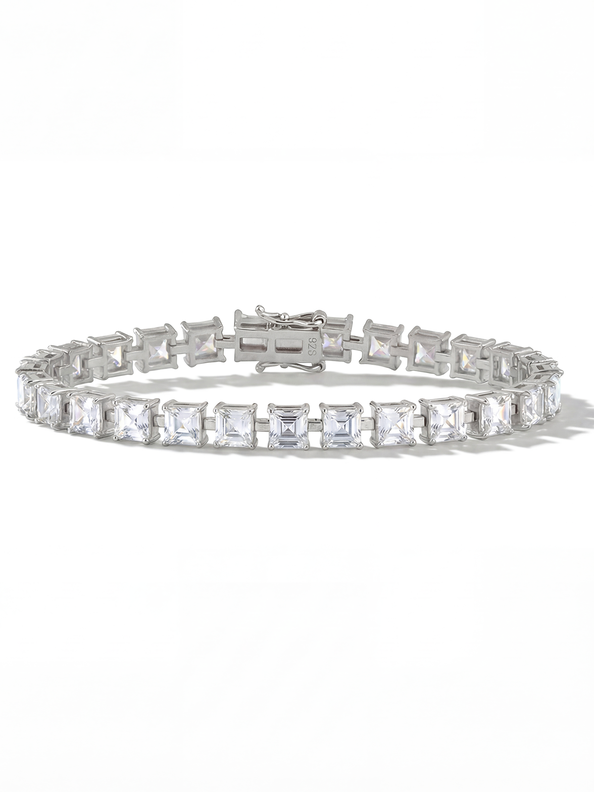 Princess Cut Tennis Bracelet