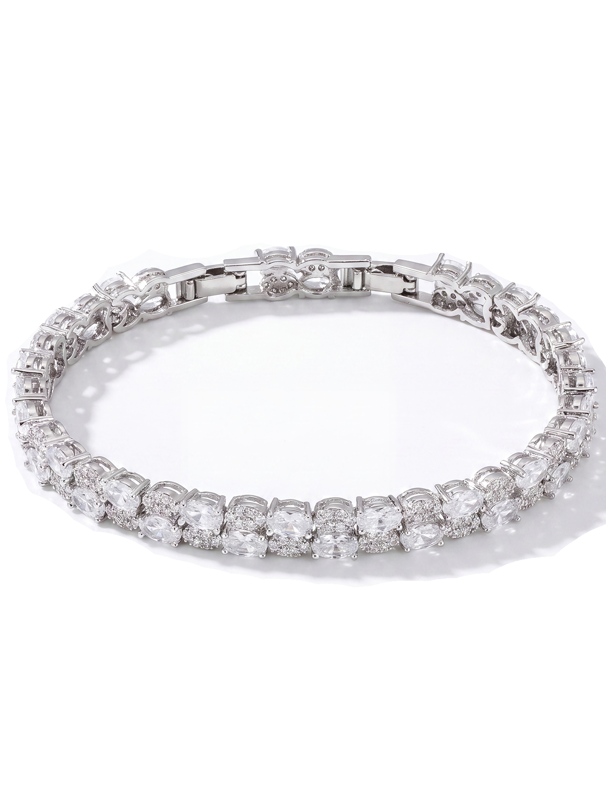 Fiorella Cast Tennis Bracelet