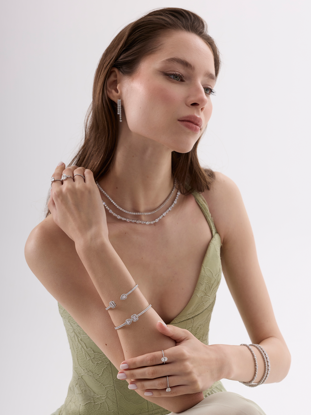 Elysia Baguette Bracelet