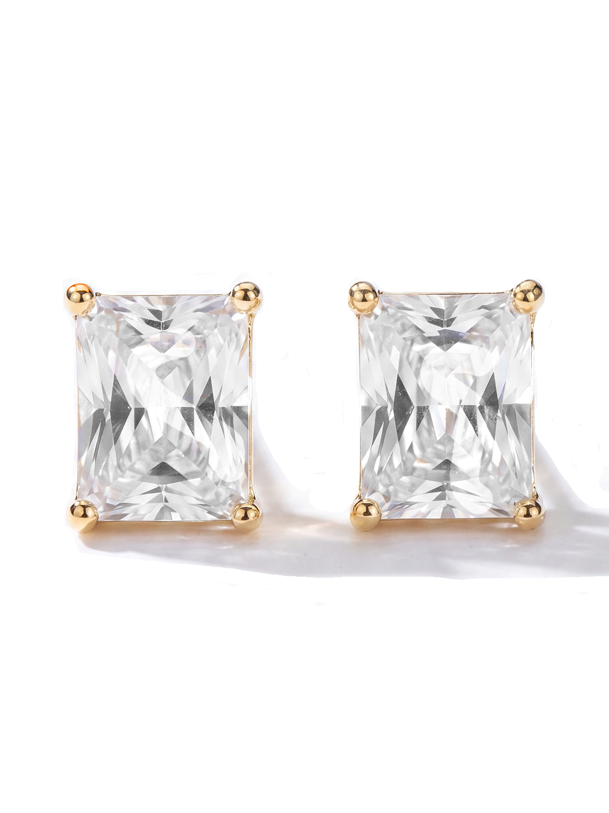 Princess Cut Earrings