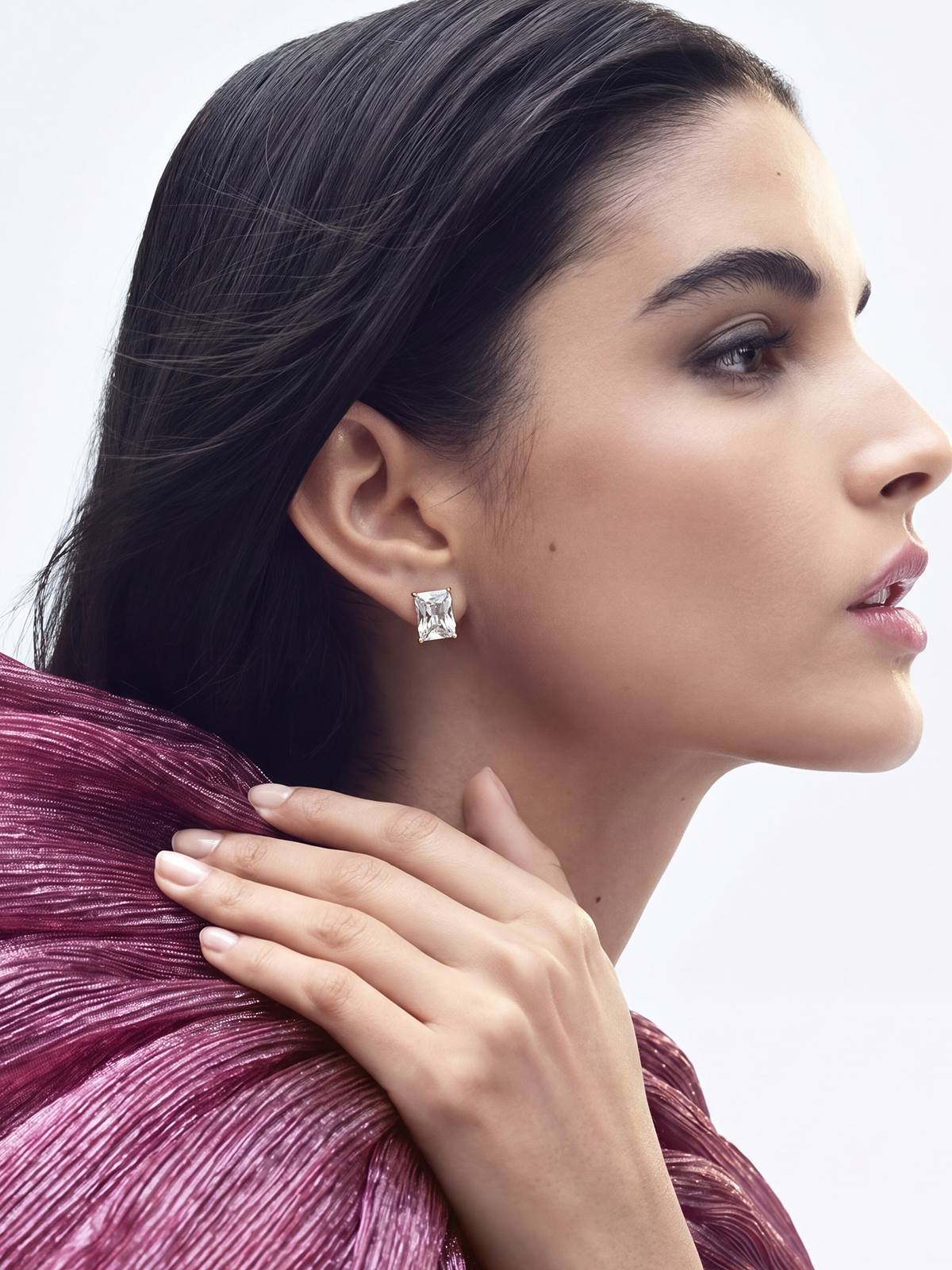 Princess Cut Earrings