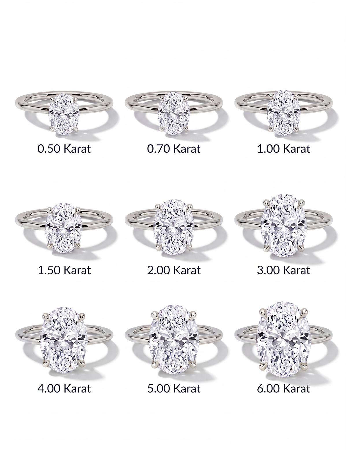 Oval Cut Solitaire Ring