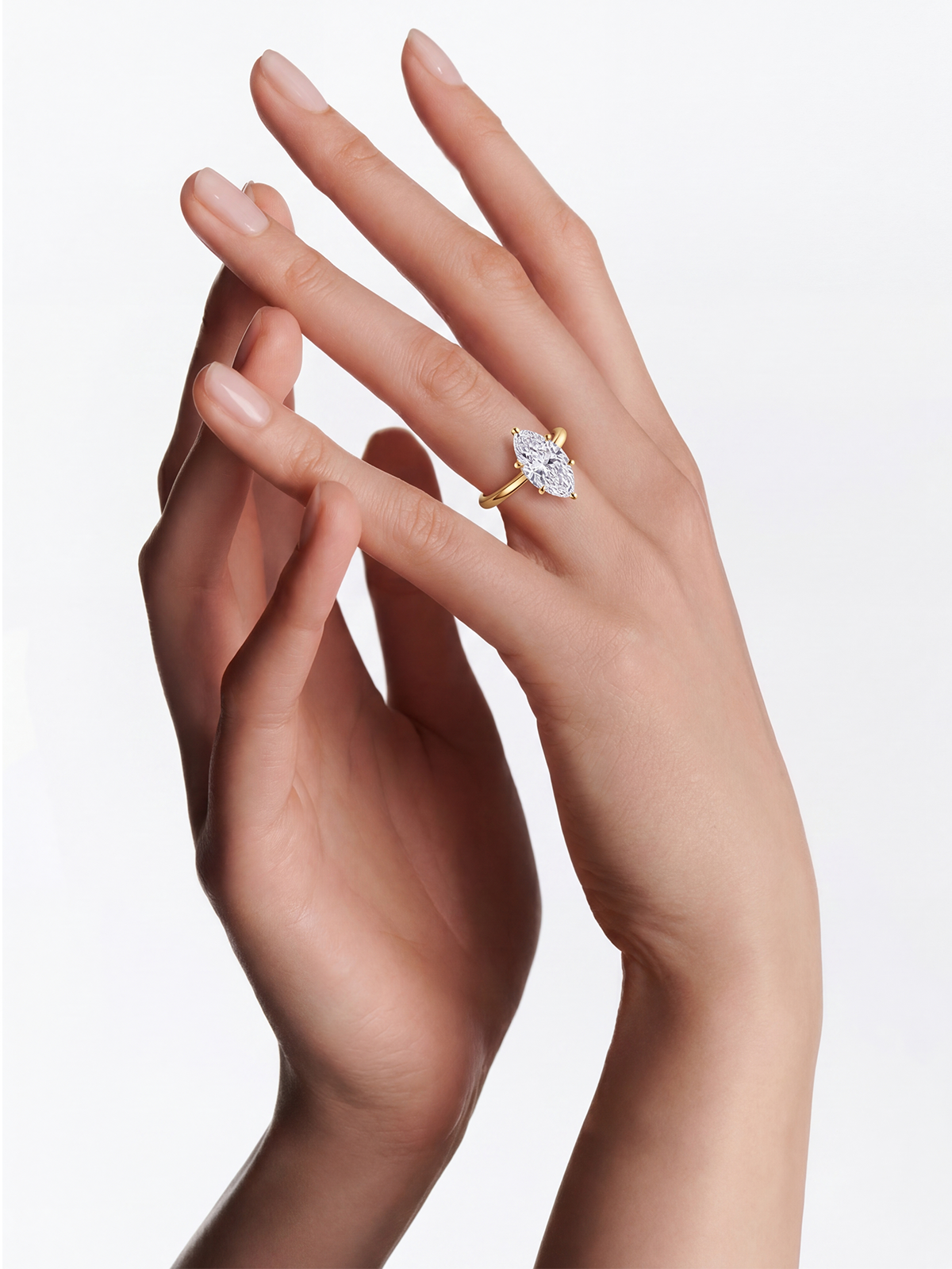 Marquise Cut Solitaire Ring