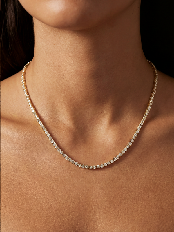 2MM | Cast Tennis Necklace
