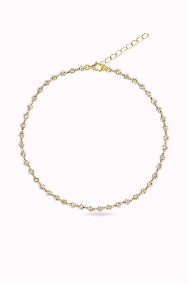 Solitaire Chain Kolye  Atelier Duygu.