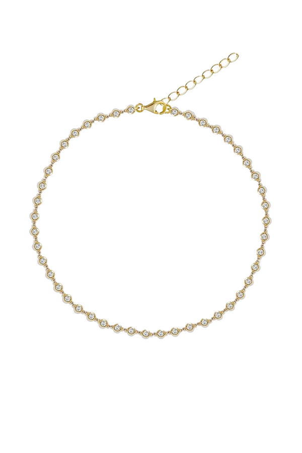 Solitaire Chain Kolye  Atelier Duygu.