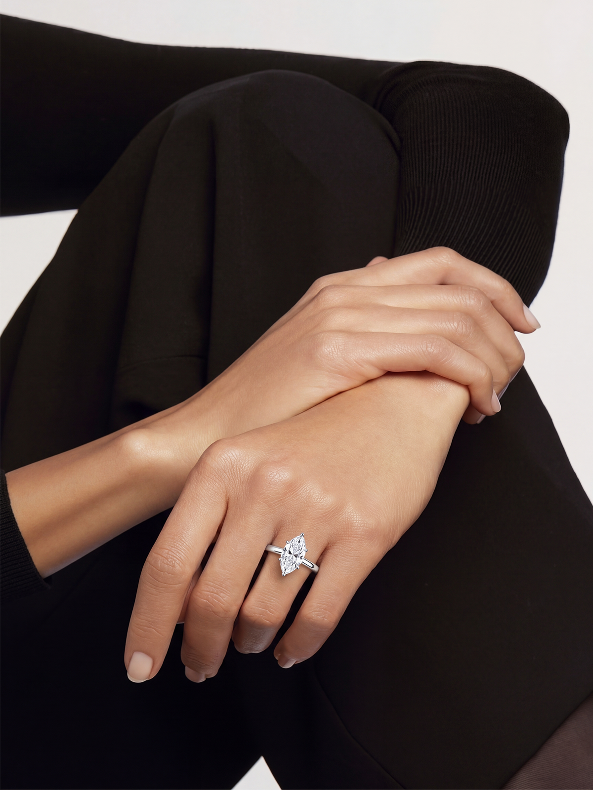 Marquise Cut Solitaire Ring