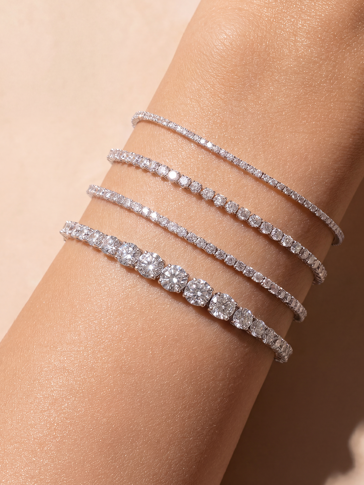 Filigree Tennis Bracelet