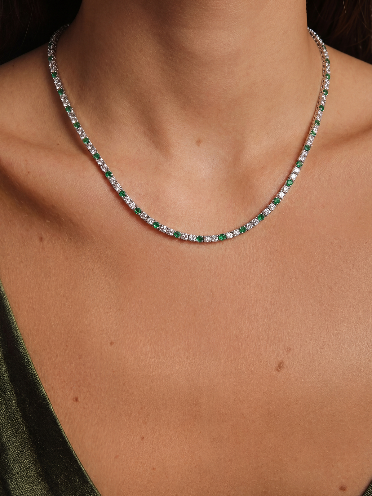 Vion Tennis Necklace