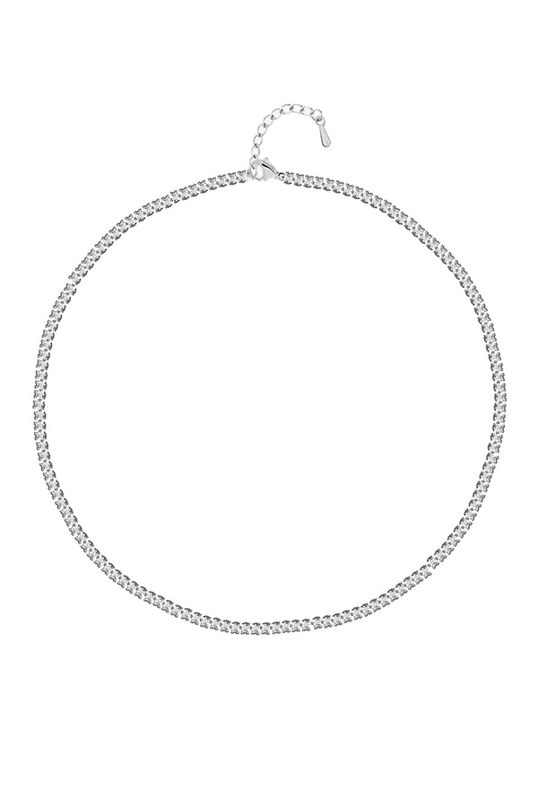 2MM | Choker Princess Cut Su Yolu Kolye |   Luxury Jewelry by  Atelier Duygu.