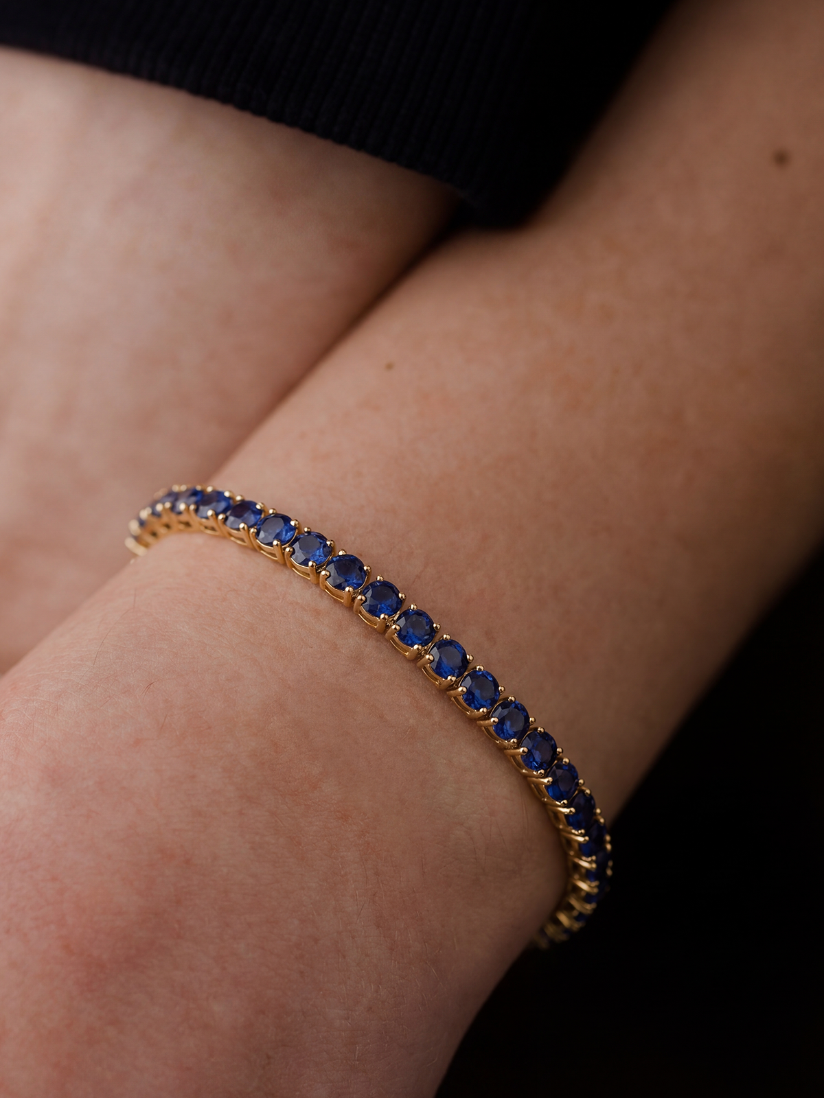 3MM | Navy Tennis Bracelet