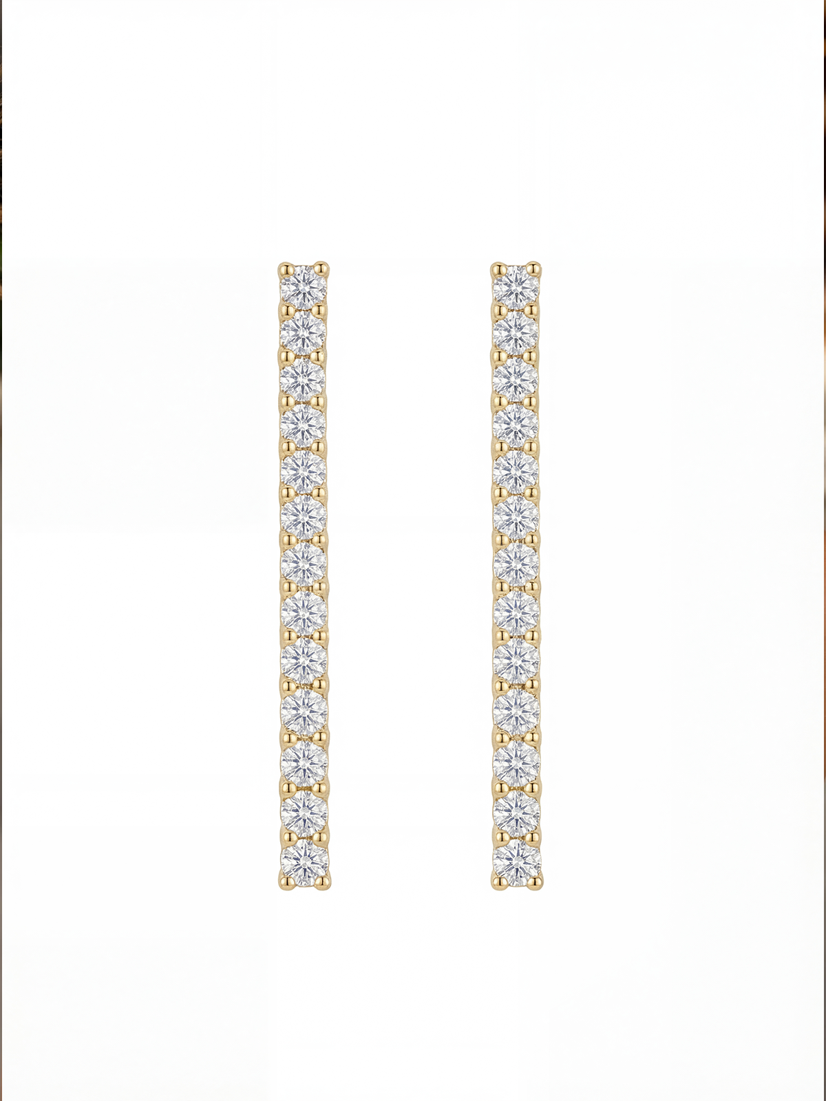 3MM | Cast Tennis Earring