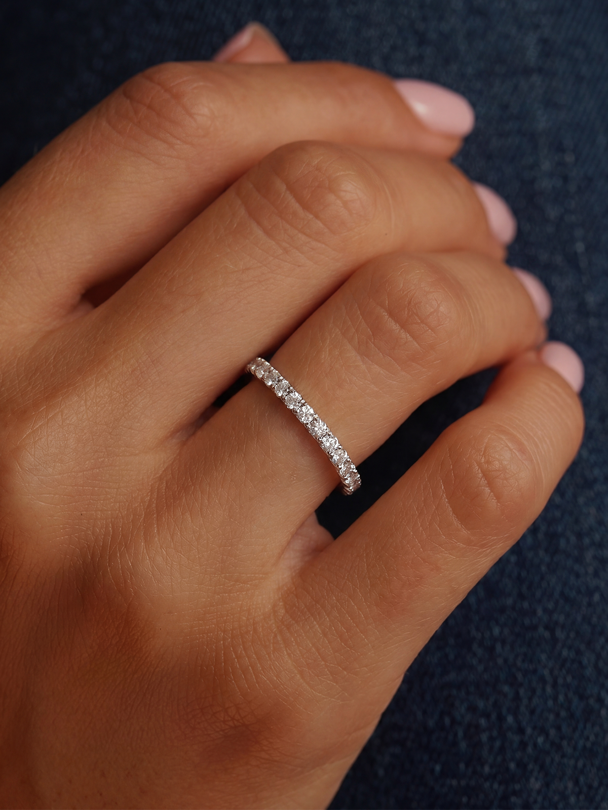 1.00CT Minimal Full Eternity Ring